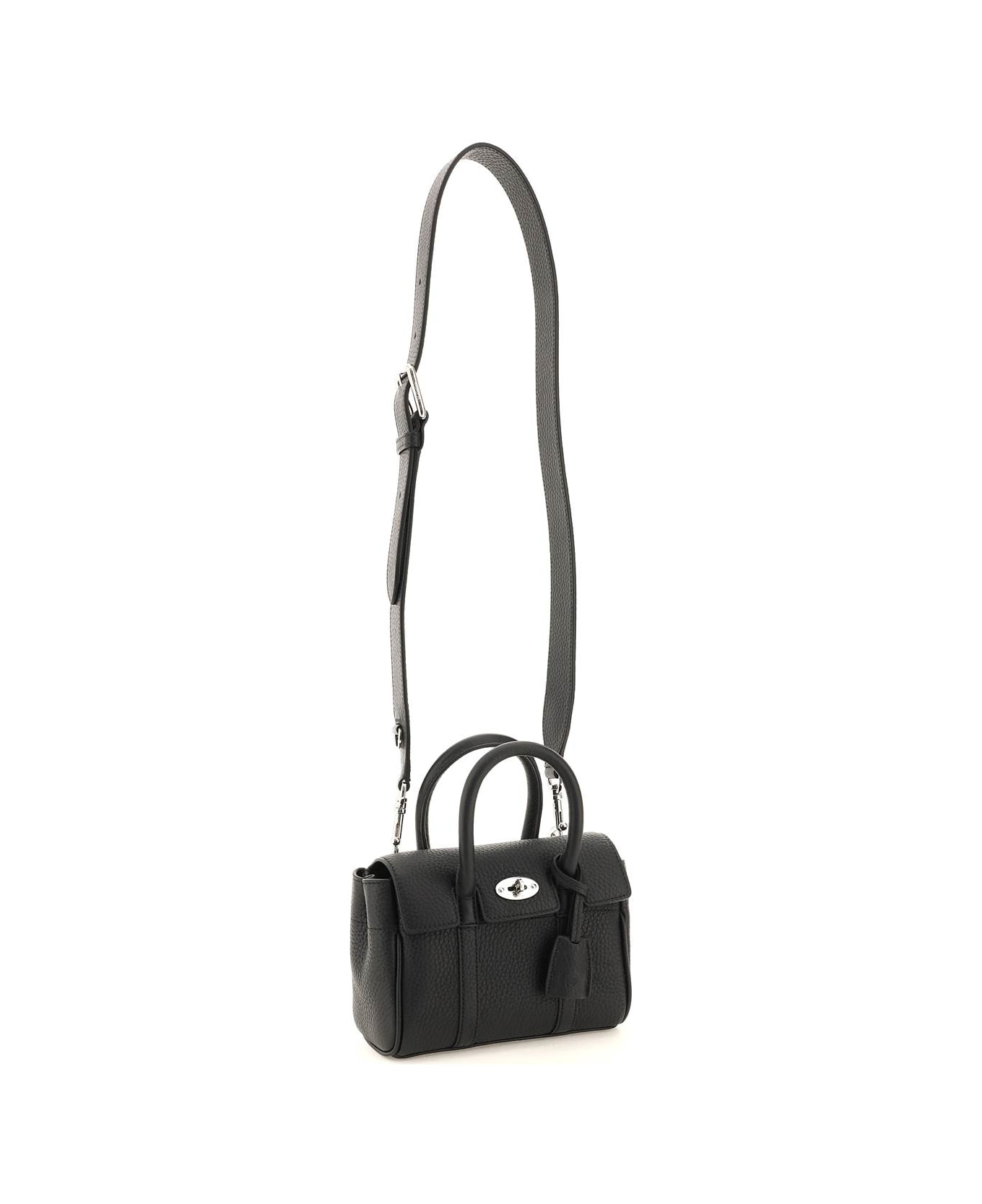 Mulberry Bayswater Mini Bag - BLACK (Black) トートバッグ