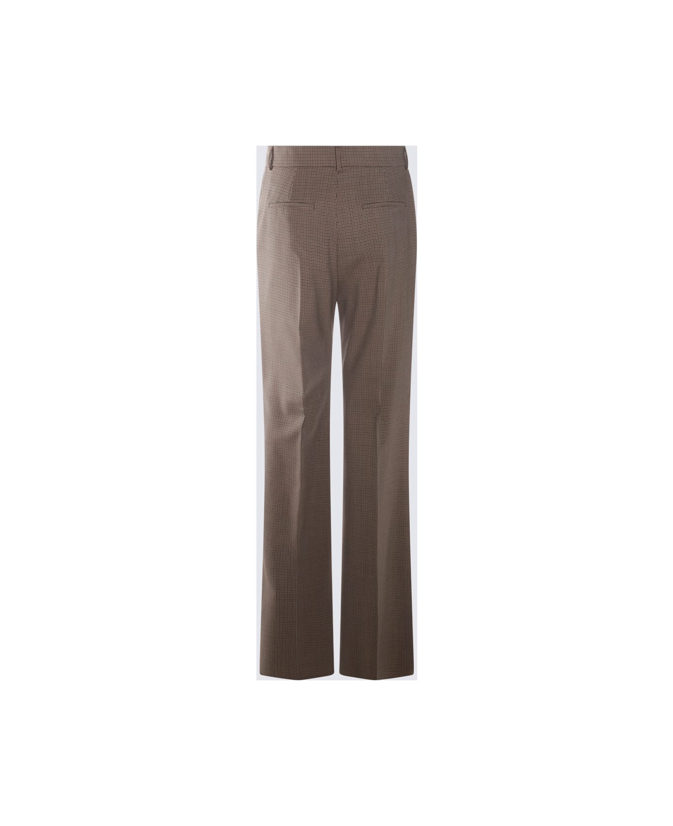 パンツ SPORTMAX BROWN WOOL TESO PANTS Sportmax 'TESO' BROWN VIRGIN WOOL BLEND PANTS | lungolivigno