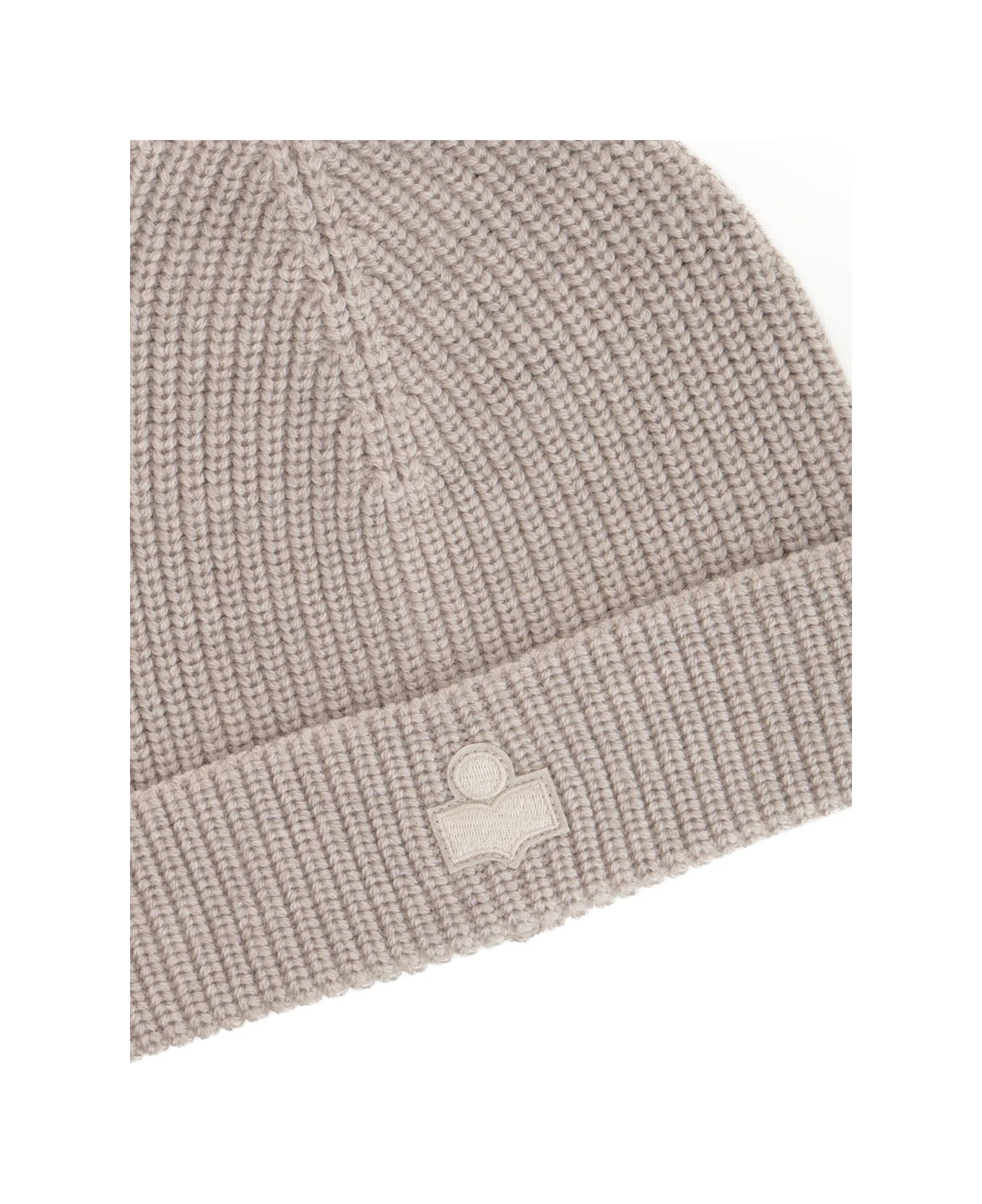 Isabel Marant Merino Wool Hat - BEIGE