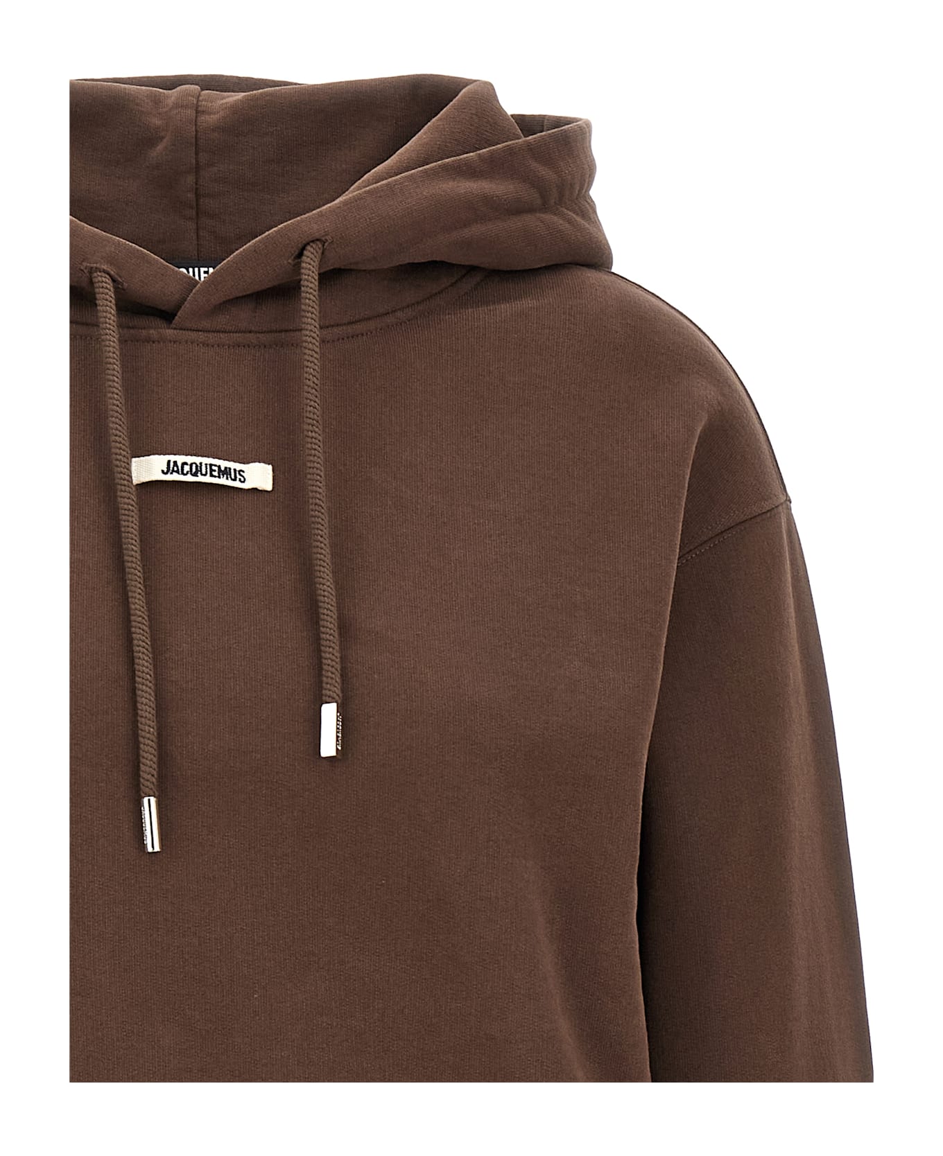 Jacquemus 
le Hoodie Gros-grain
 Hoodie - Brown