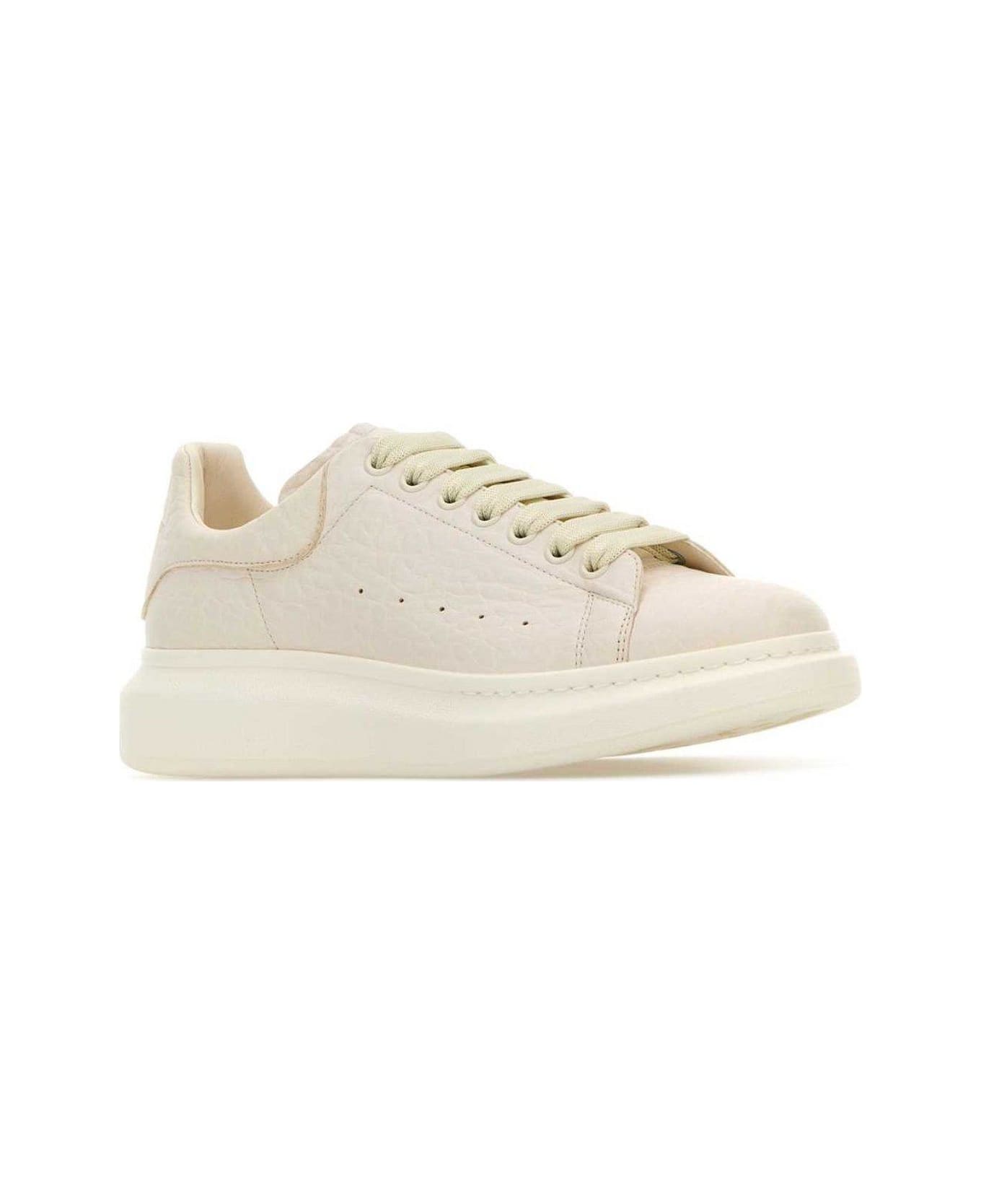 Alexander McQueen Oversized Lace-up Sneakers - OFFWHITE