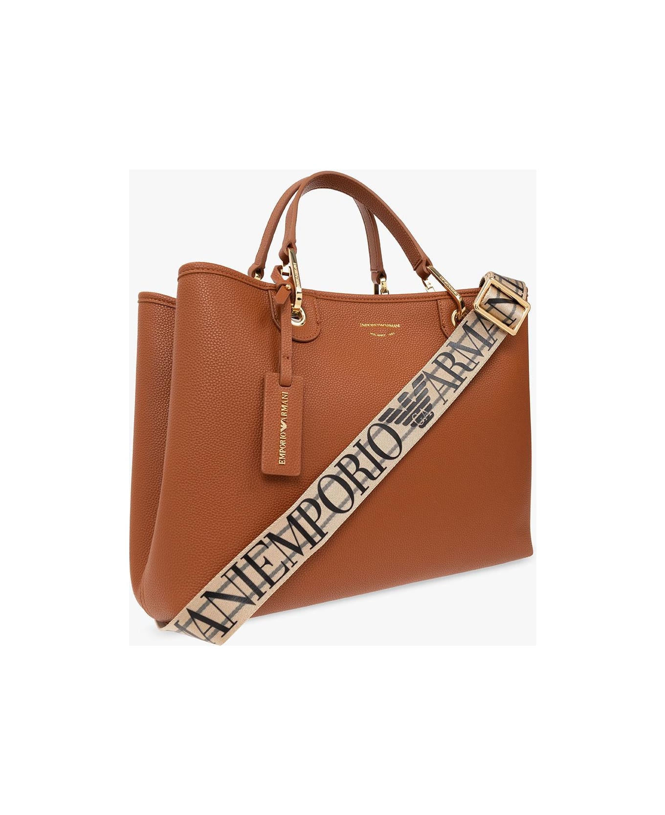 Emporio Armani 'myea Medium' Shopper Bag - Leather トートバッグ