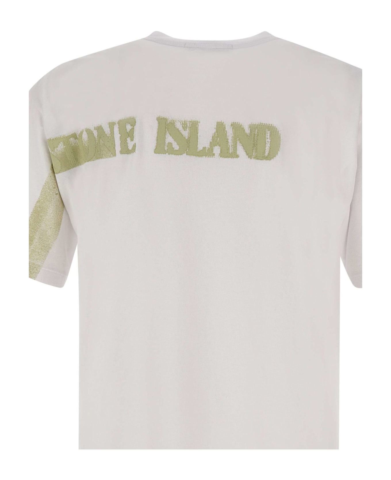 Stone Island Cotton T-shirt - WHITE シャツ