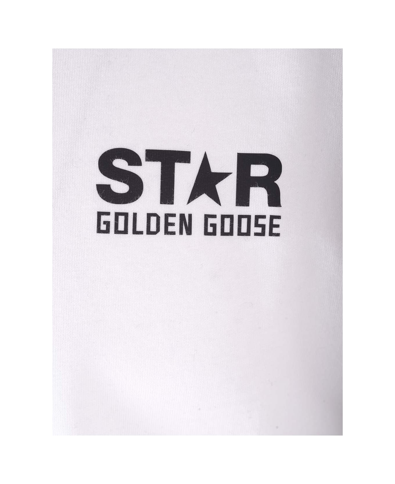 Golden Goose Star T-shirt - WHITE/BLACK