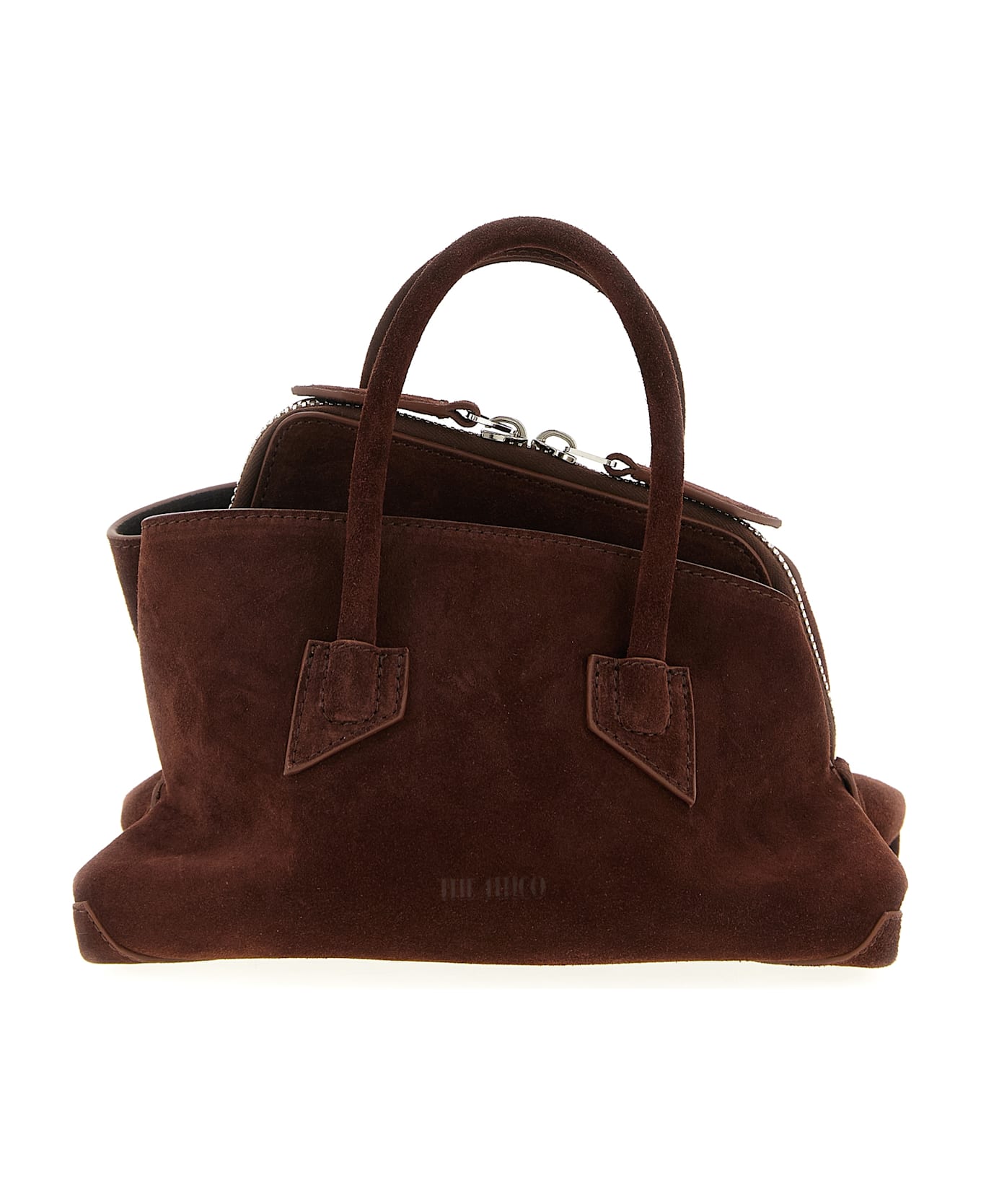 The Attico 
la Passeggiata Mini
 Handbag - Brown