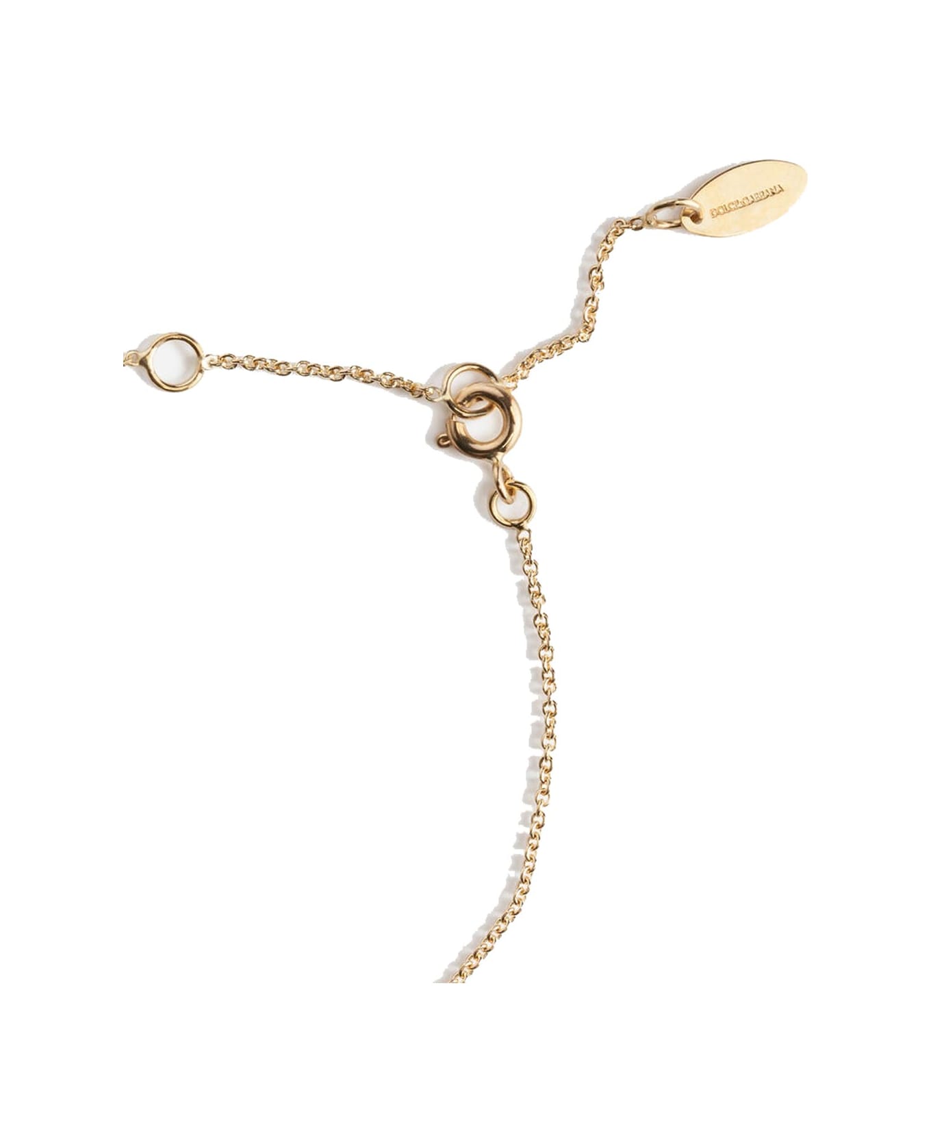 Dolce & Gabbana Bracelet With Angel Medallion - Gold アクセサリー＆ギフト