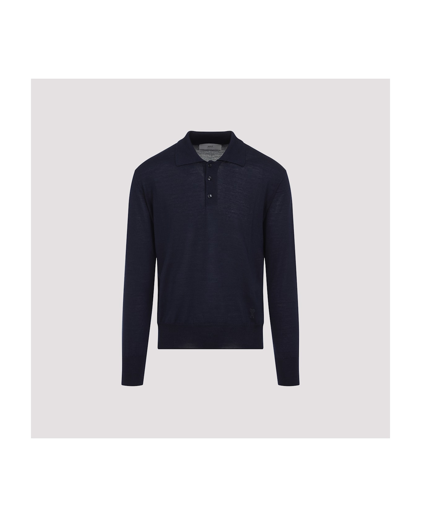 Ami Alexandre Mattiussi Tonal Adc Polo - Navy Blue
