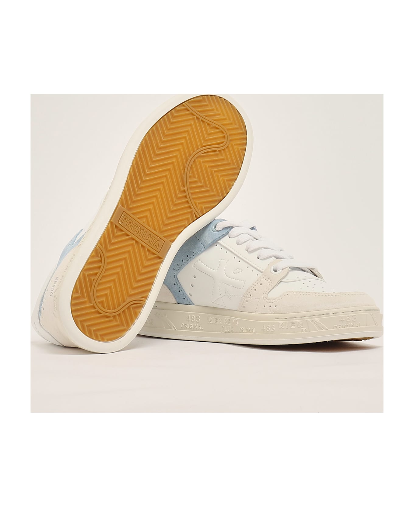 Premiata Quinnd 7416 Sneaker - BIANCO-AVIO