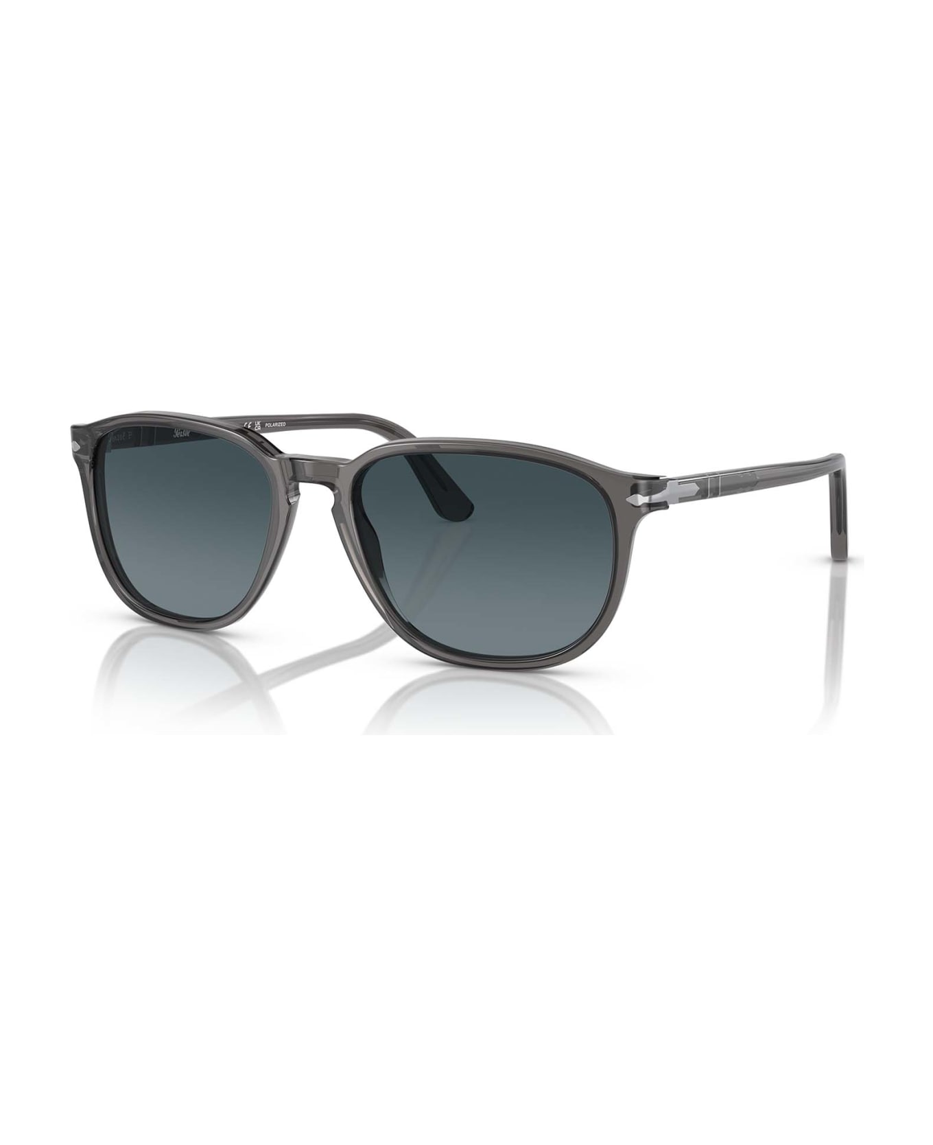 Persol Po3019s Transparent Grey Sunglasses - Transparent Grey
