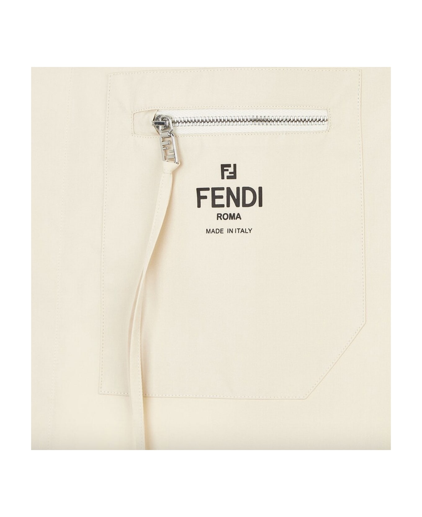 Fendi Shirt Co  Roma Pocket - Marzapane