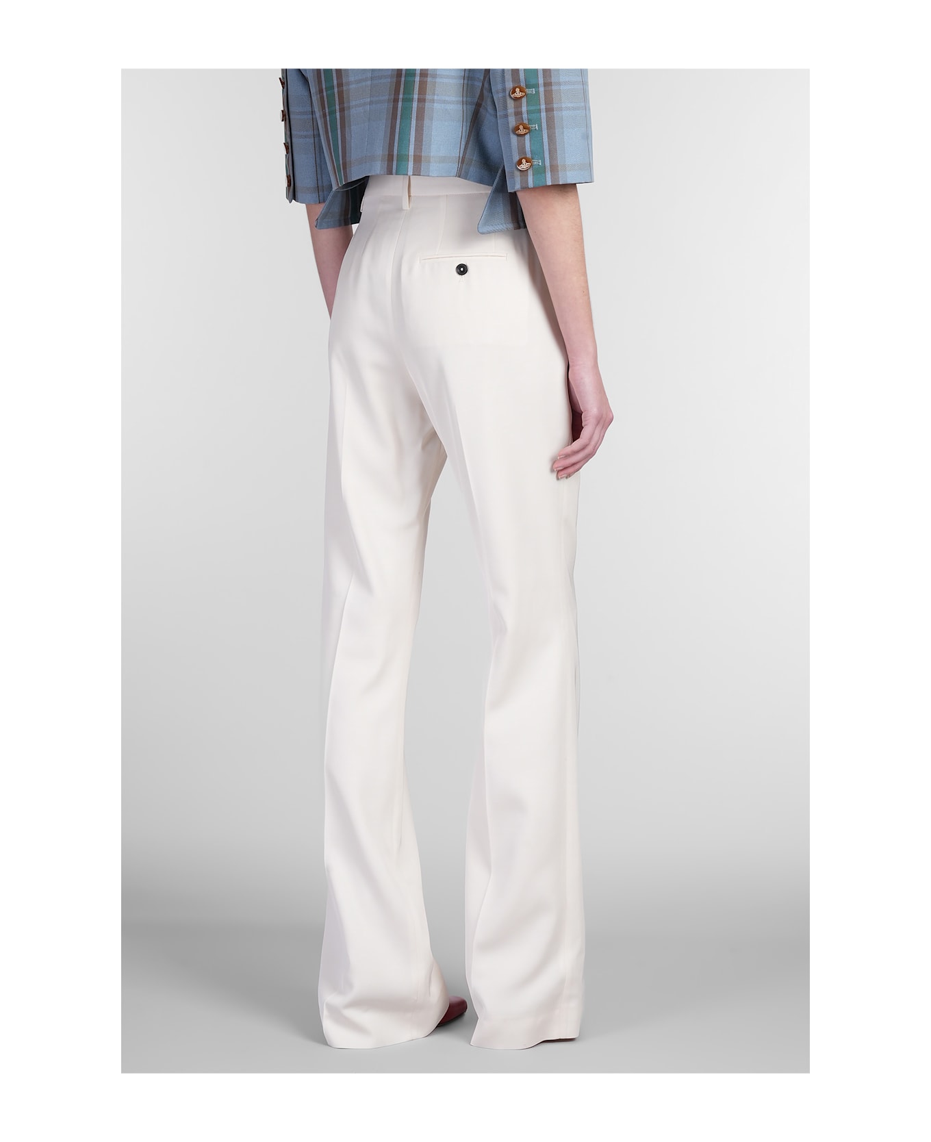 Vivienne Westwood Ray Pants In Beige Viscose - beige