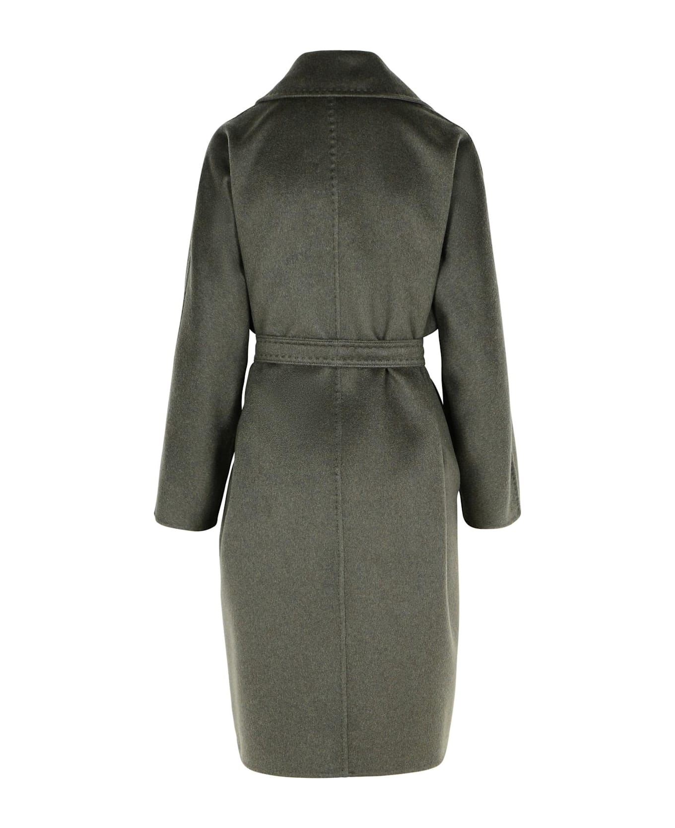 Max Mara 
valle
 Green Cashmere Coat - Green