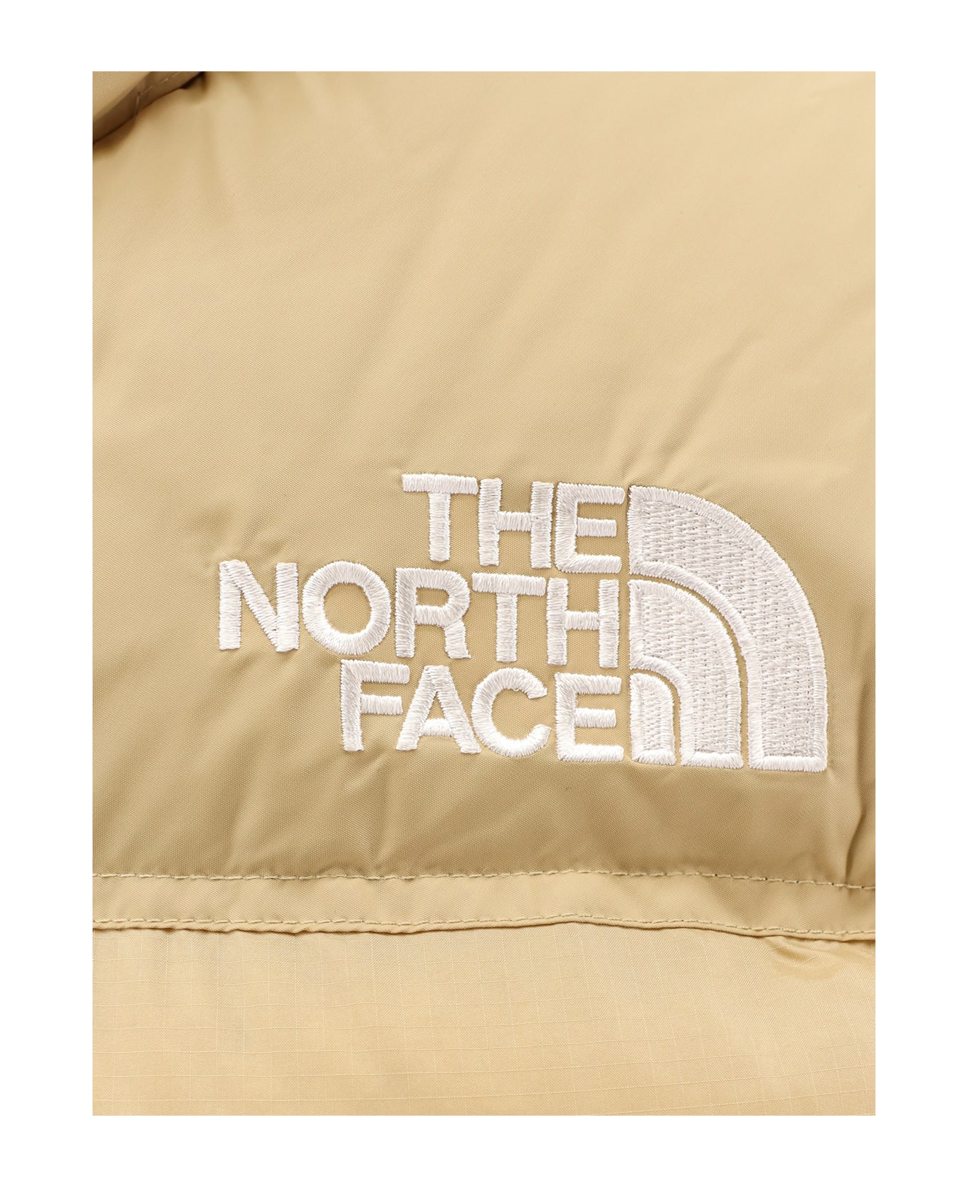 The North Face Retro Nuptse Nylon Down Jacket - Kaki