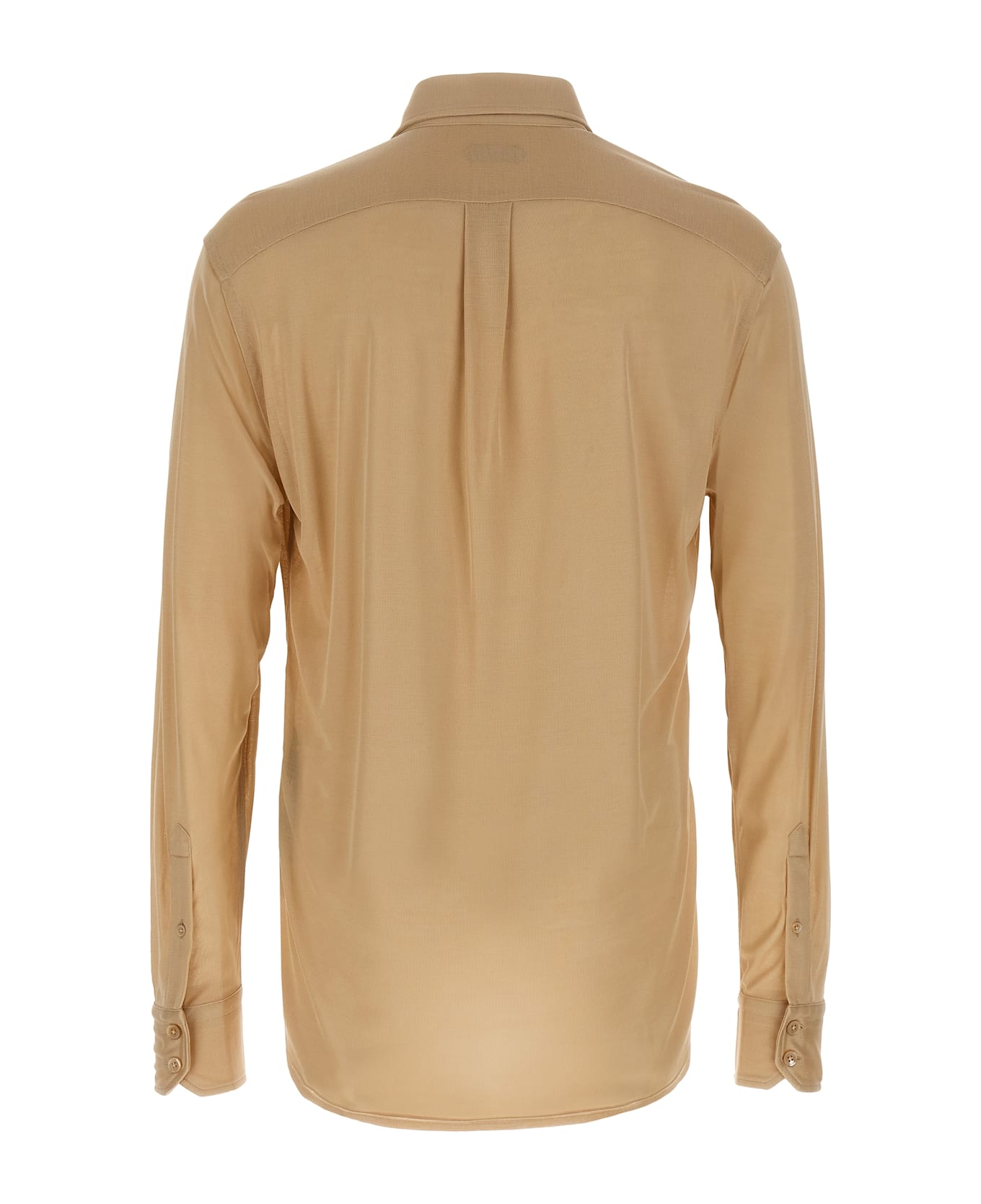 Tom Ford Knitted Shirt - Beige