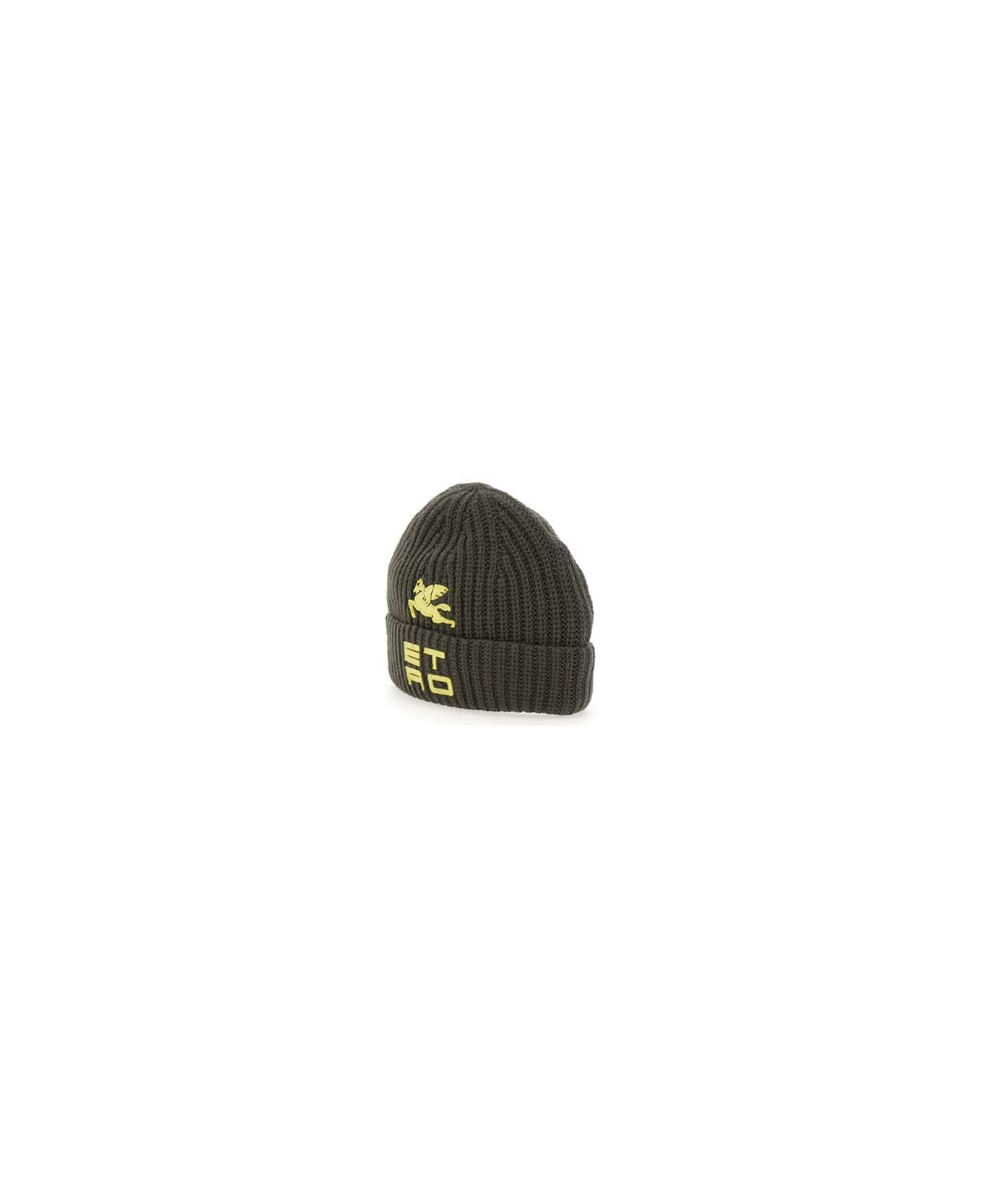 Etro Wool Knitted Hat