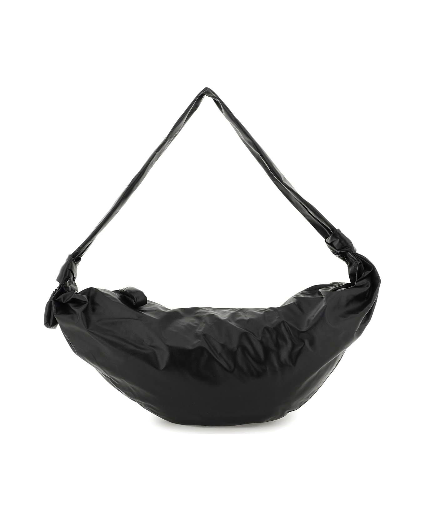 Lemaire Large Croissant Zipped Shoulder Bag - BLACK (Black)