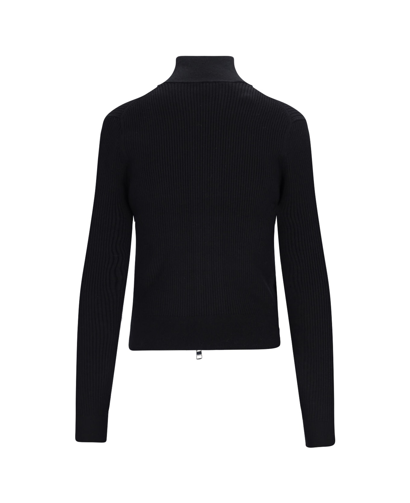 J.W. Anderson Logo Zip Cardigan - BLACK