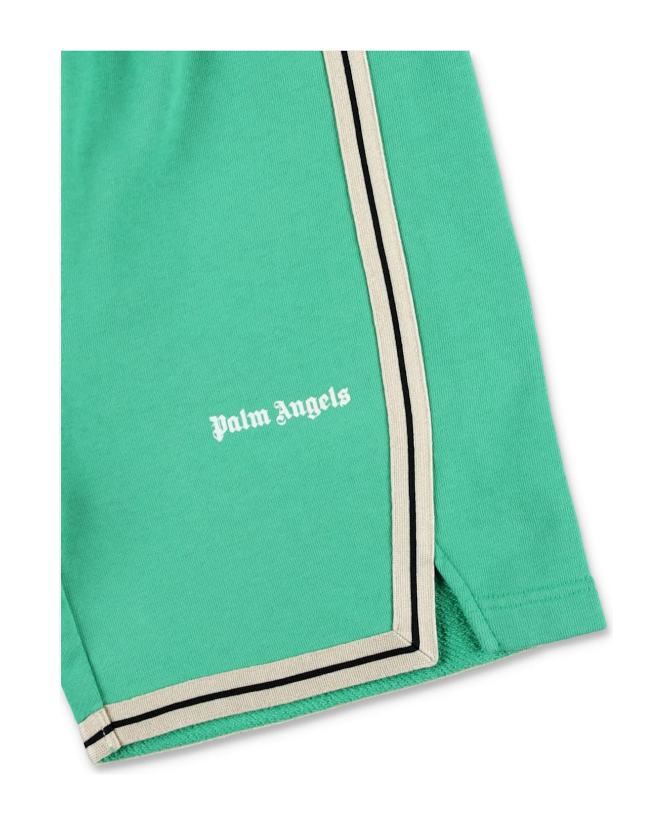 Palm Angels Kid - Track Shorts - GREEN