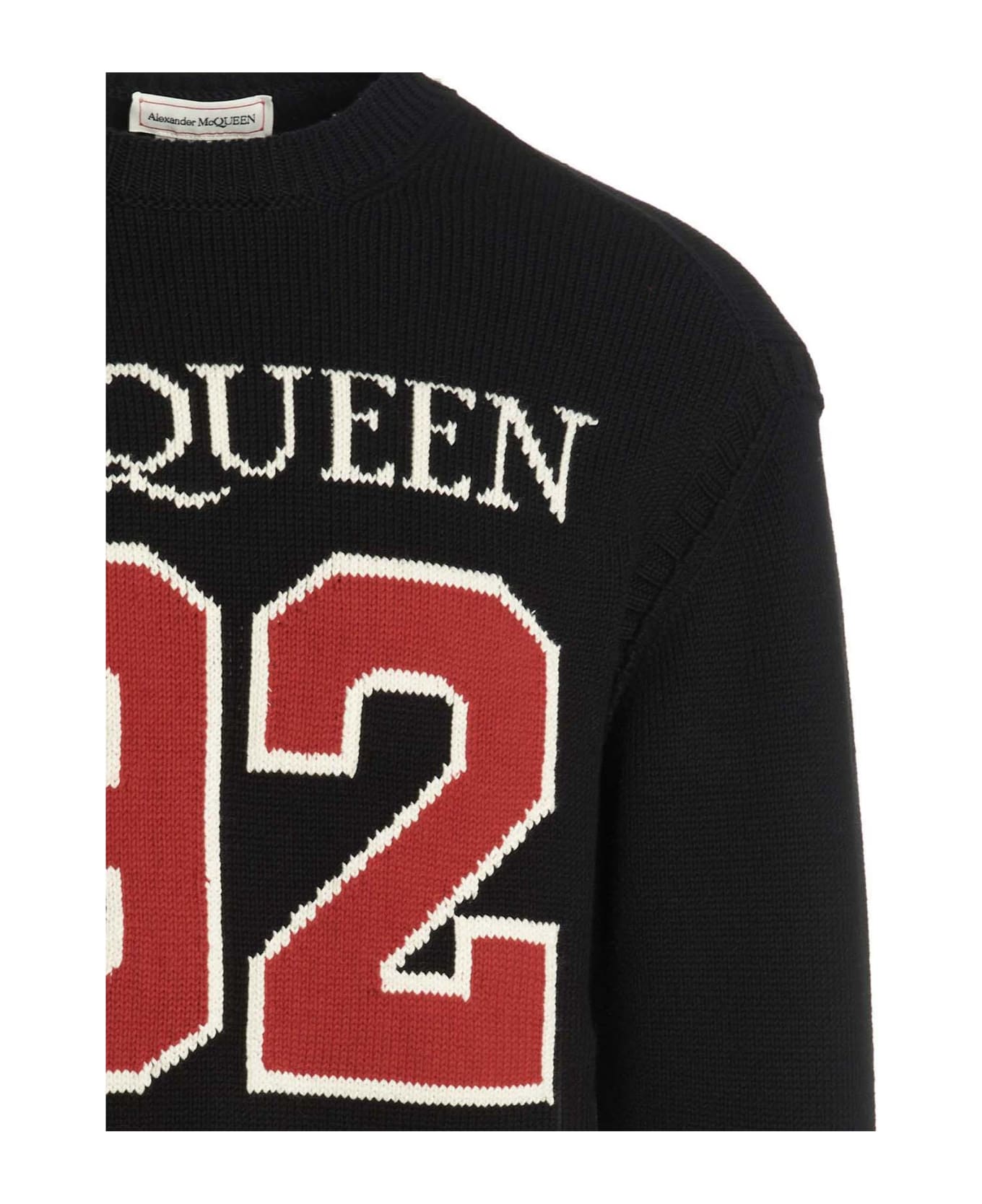 Alexander McQueen Black Mcqueen 92 Sweater - Nero