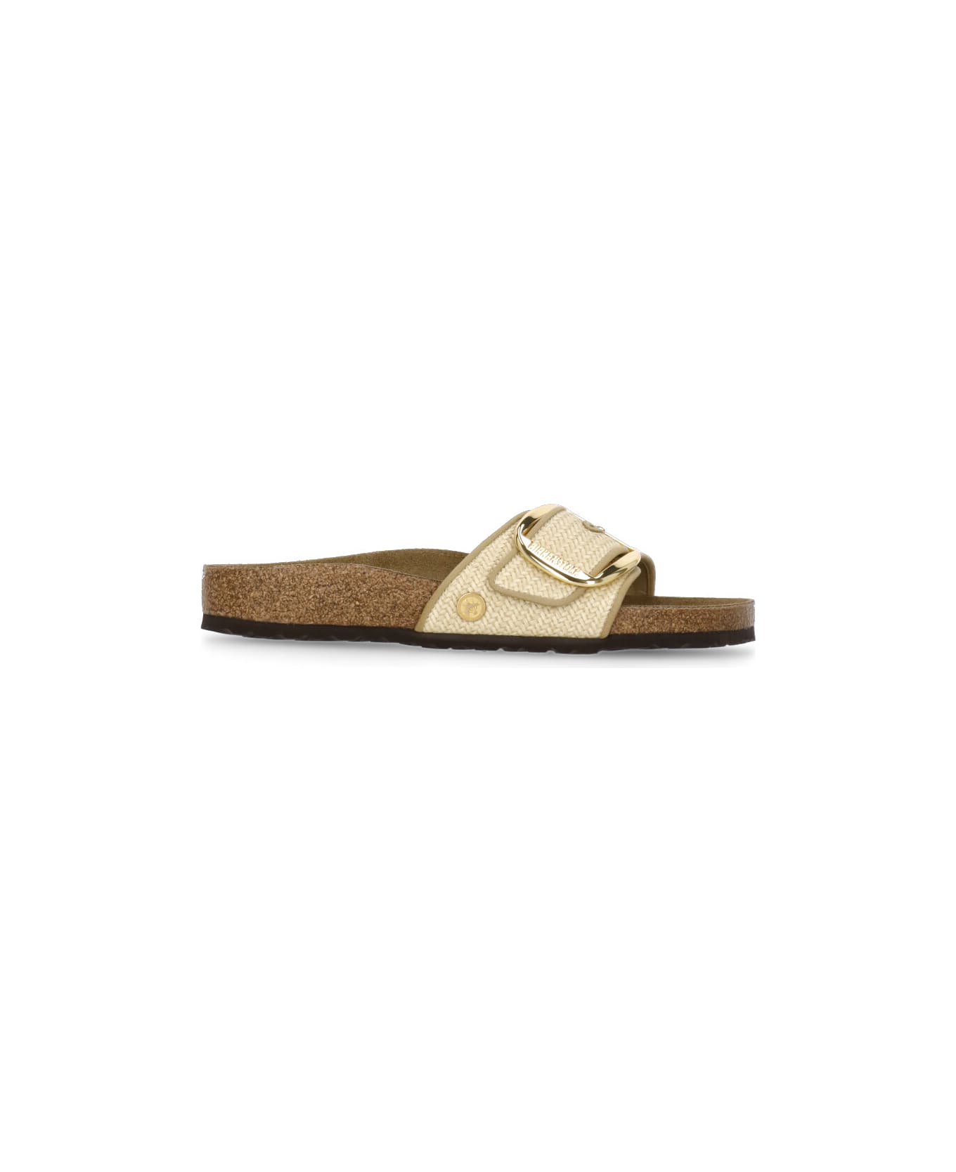 Birkenstock Madrid Big Buckle Slippers - Golden
