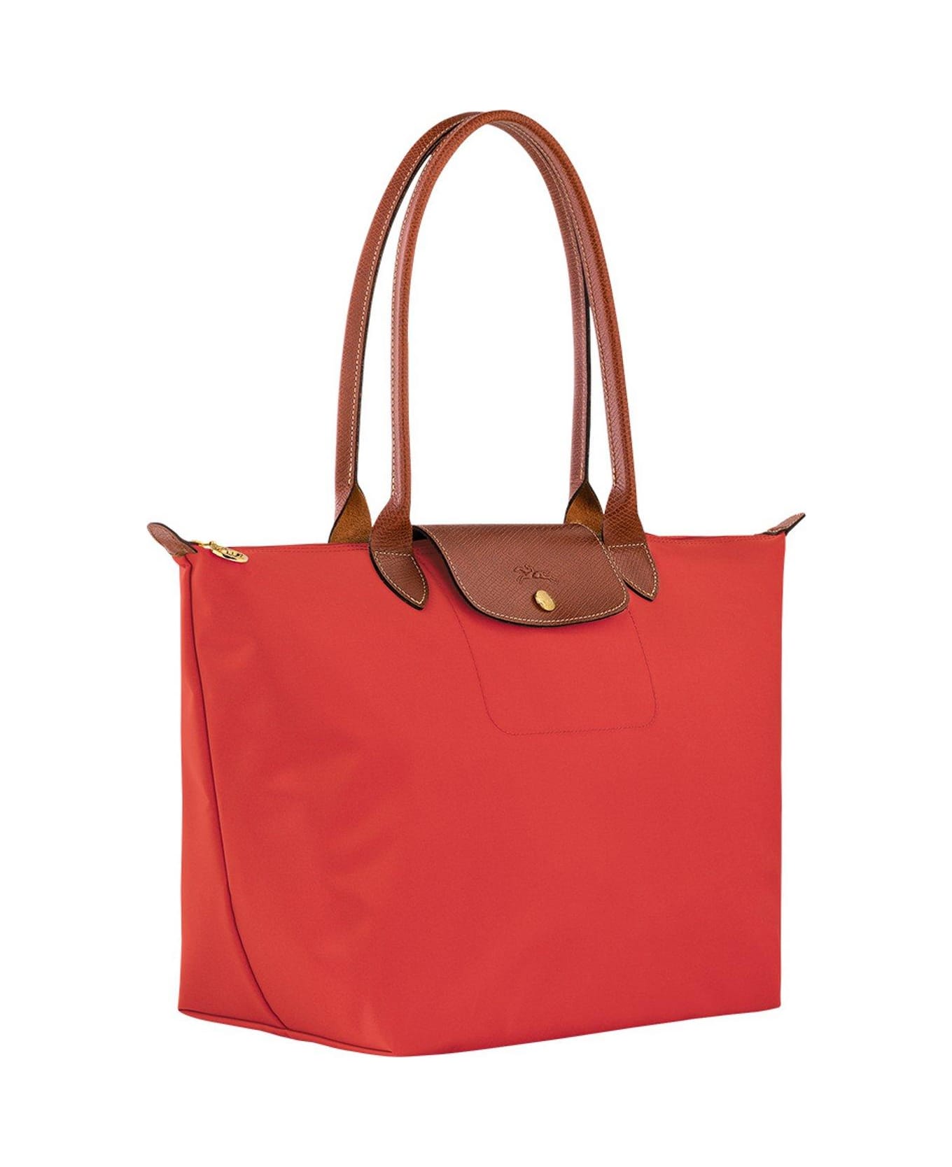 Longchamp Ongchamp Le Pliage Large Top Handle Bag - tomate