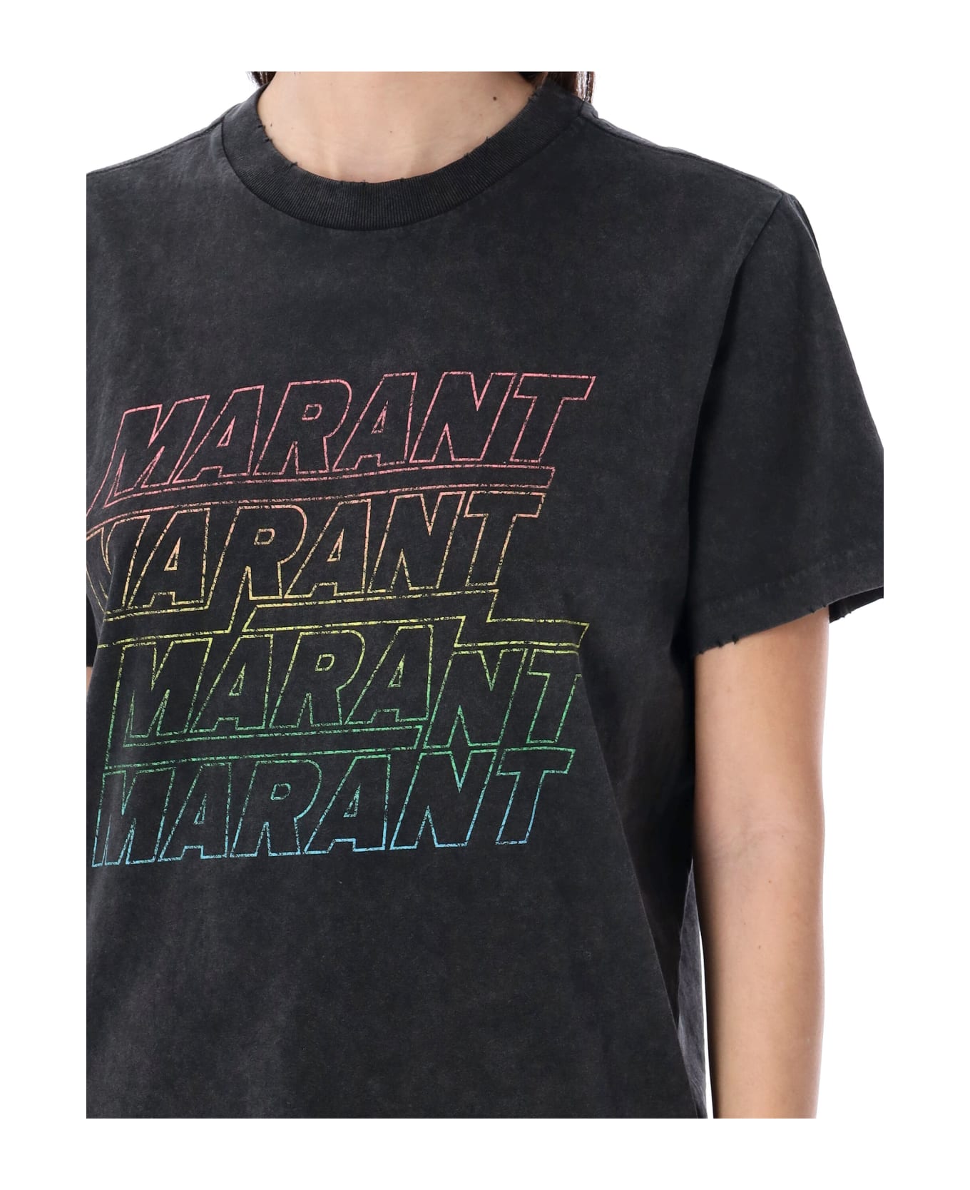 Marant Étoile 'zoeline' T-shirt - FADED BLACK Tシャツ