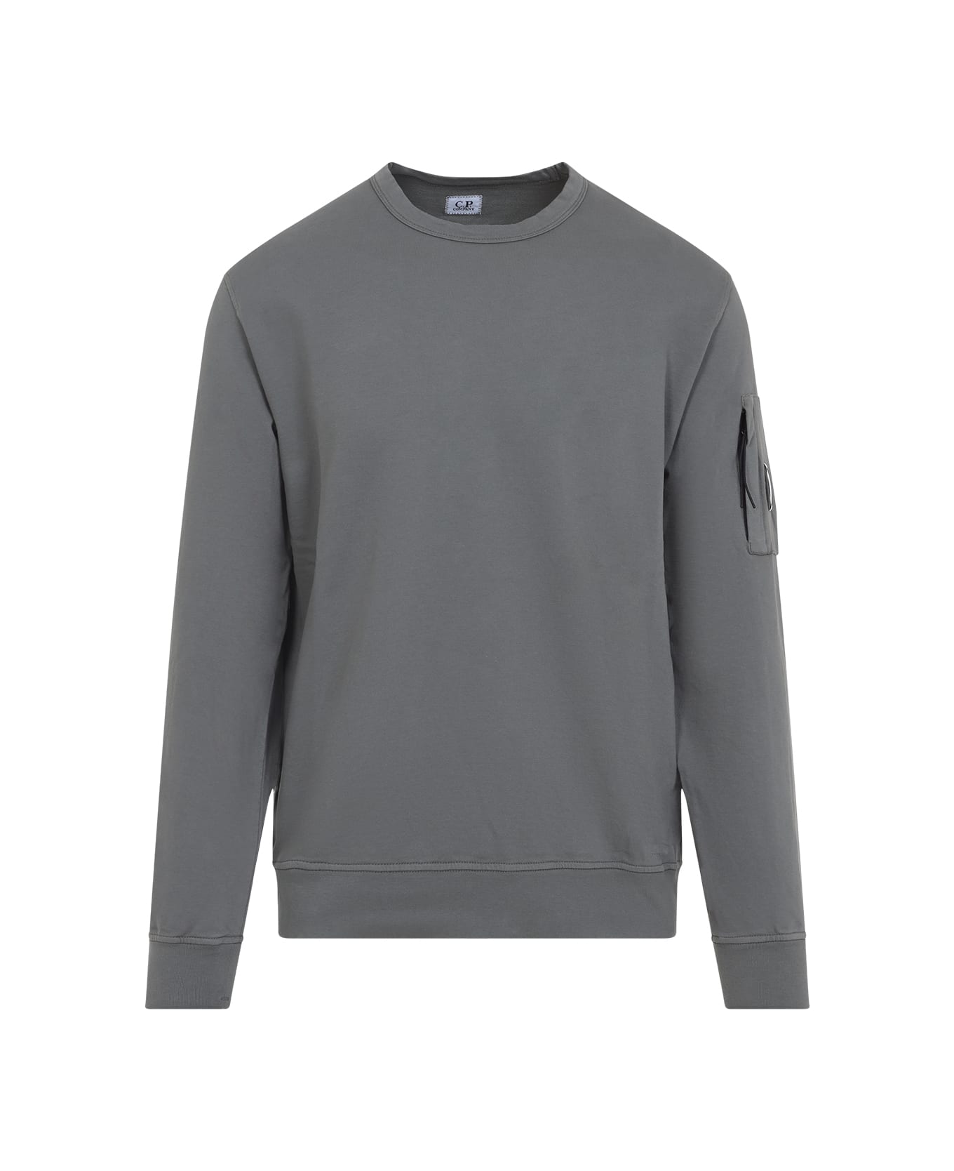 C.P. Company Cotton Sweatshirt - Gunmetal