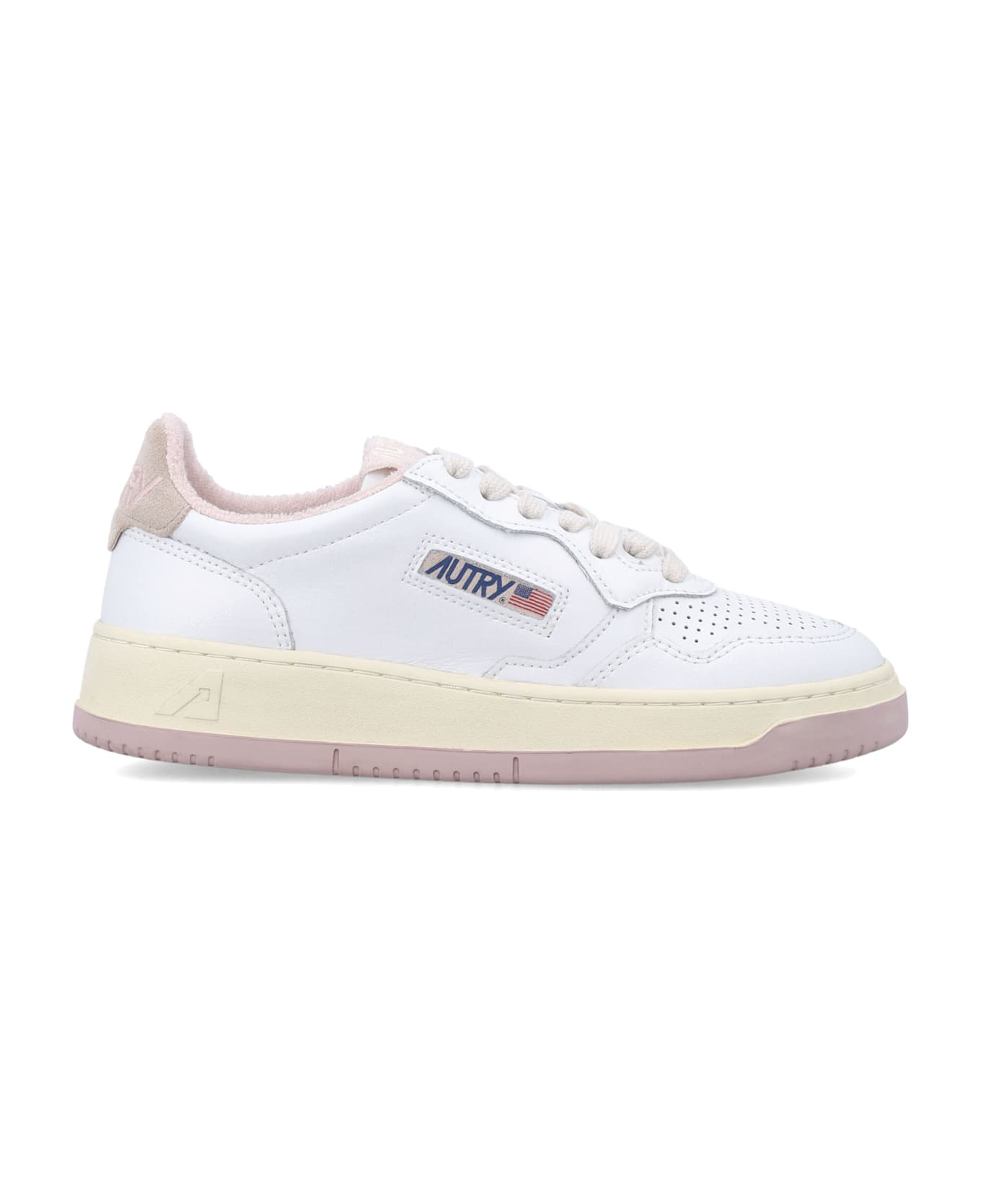 Autry Medalist Low-top Woman's Sneakers - Wht/pow