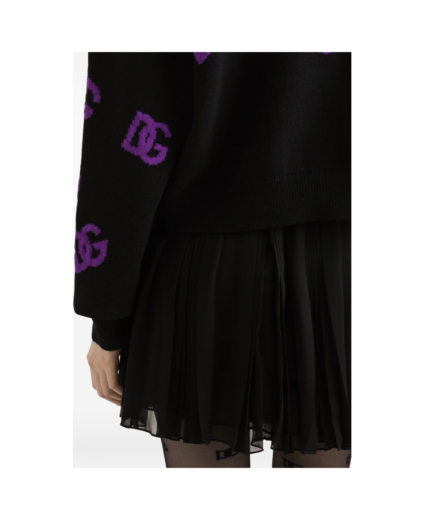 Dolce 
Gabbana Wool Turtle-neck Jumper - Black