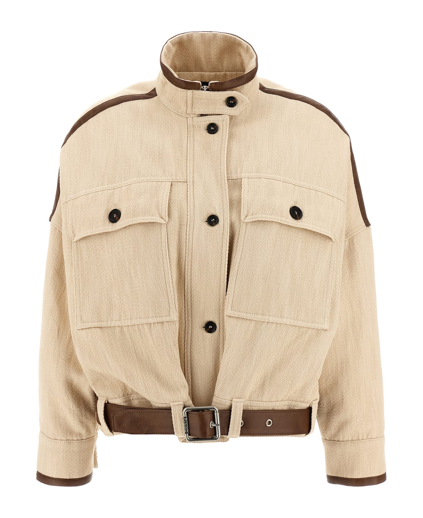Pinko 'babilonia' Blouson - Beige