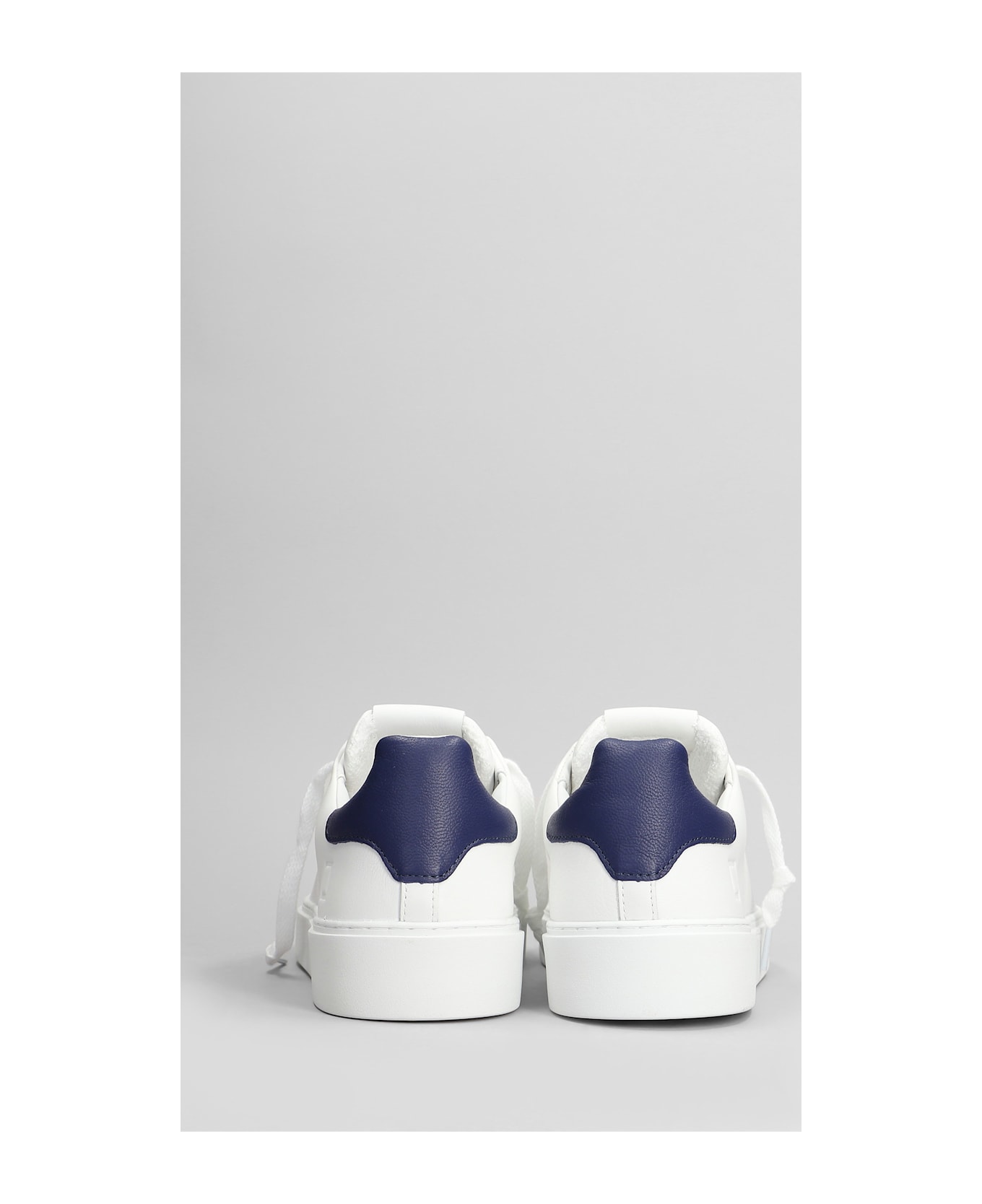 D.A.T.E. Levante Sneakers In White Leather - white