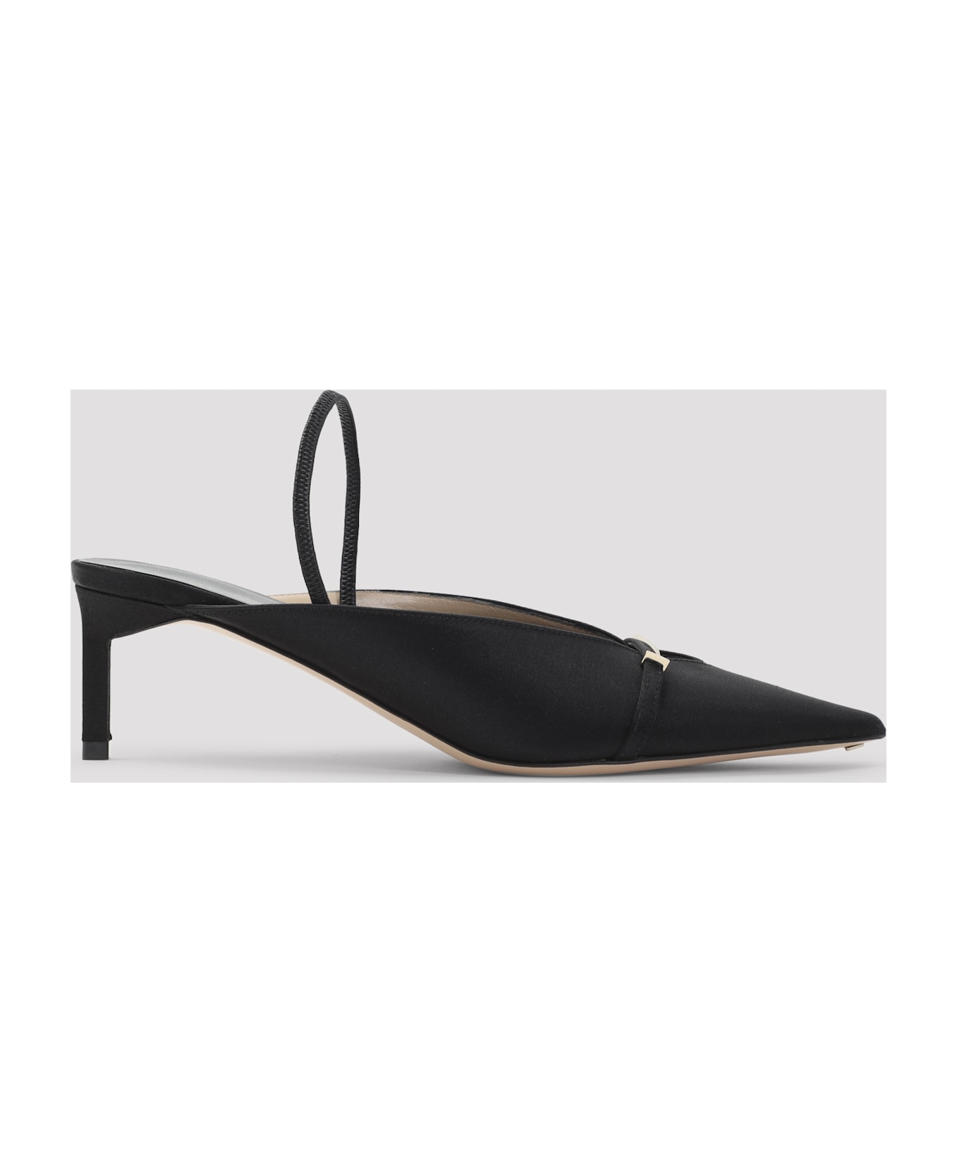 Tom Ford Satin Mules - Naa Black