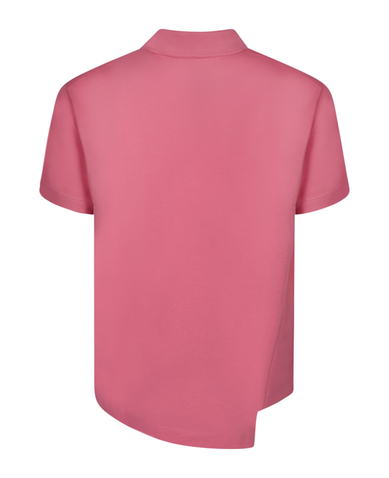Comme des Garçons Shirt Boss Asymmetric Pink Polo Shirt - Pink ポロシャツ