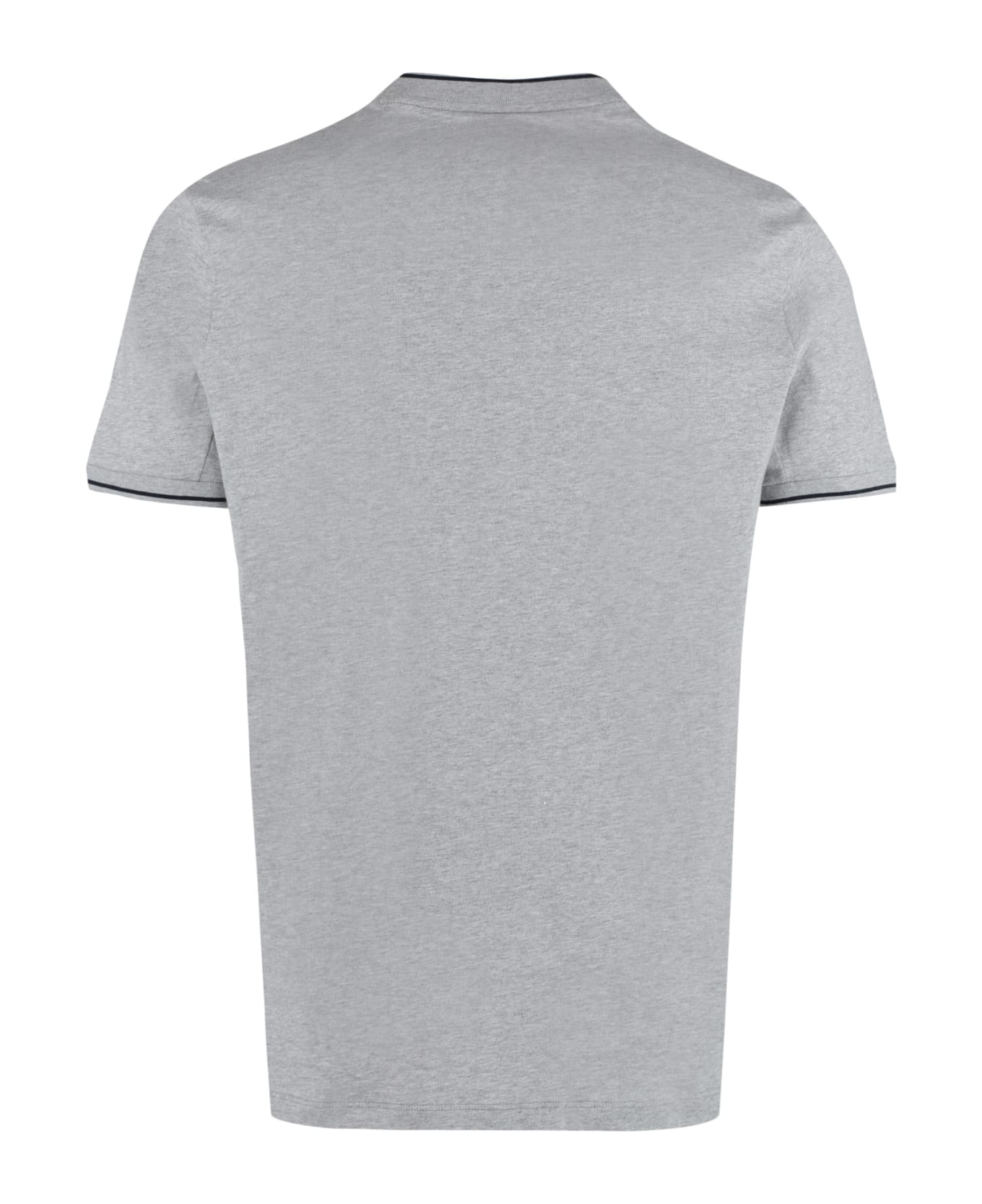 Paul&Shark Logo Cotton T-shirt - grey