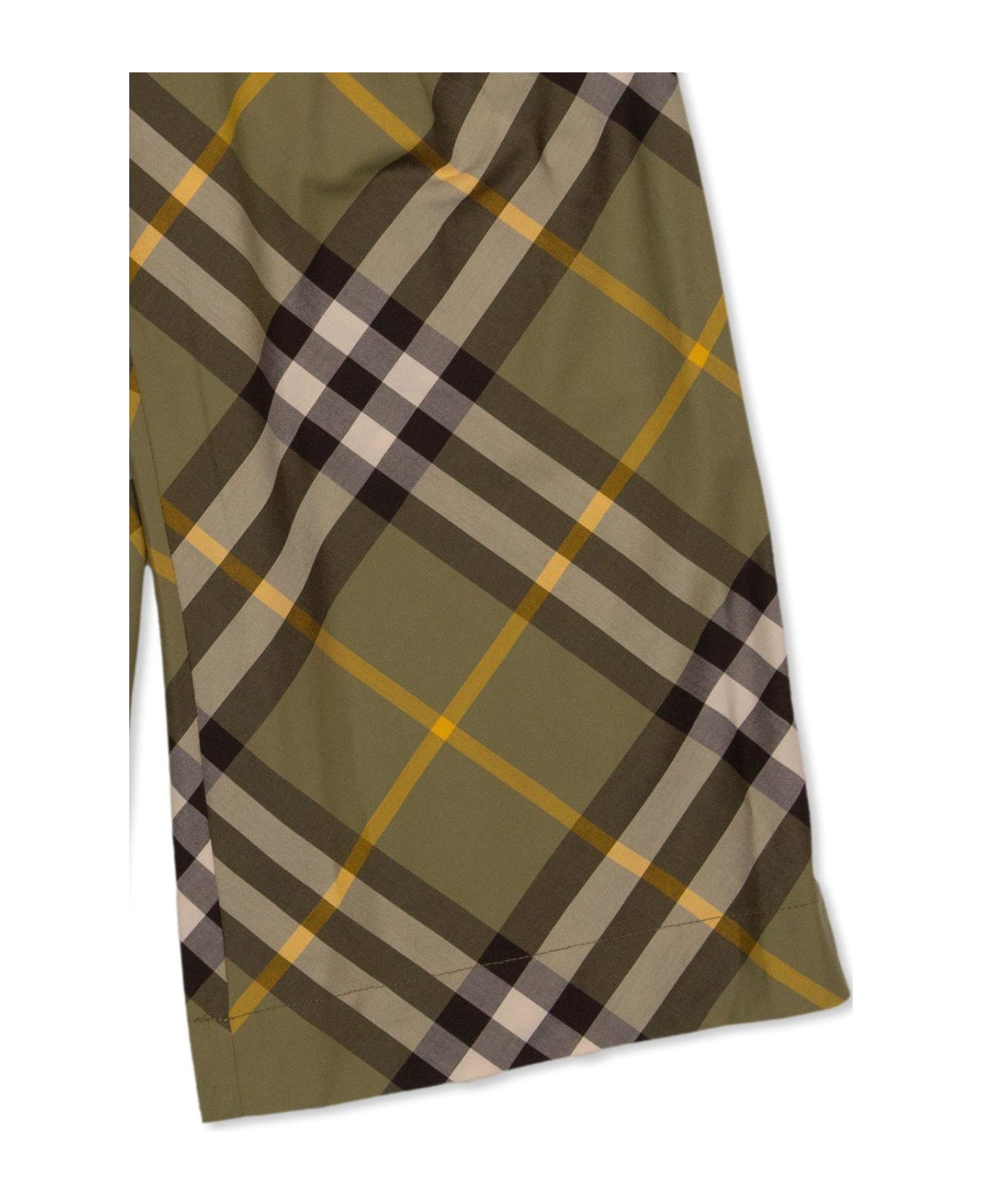 Burberry Checked Wide-leg Trousers - Check