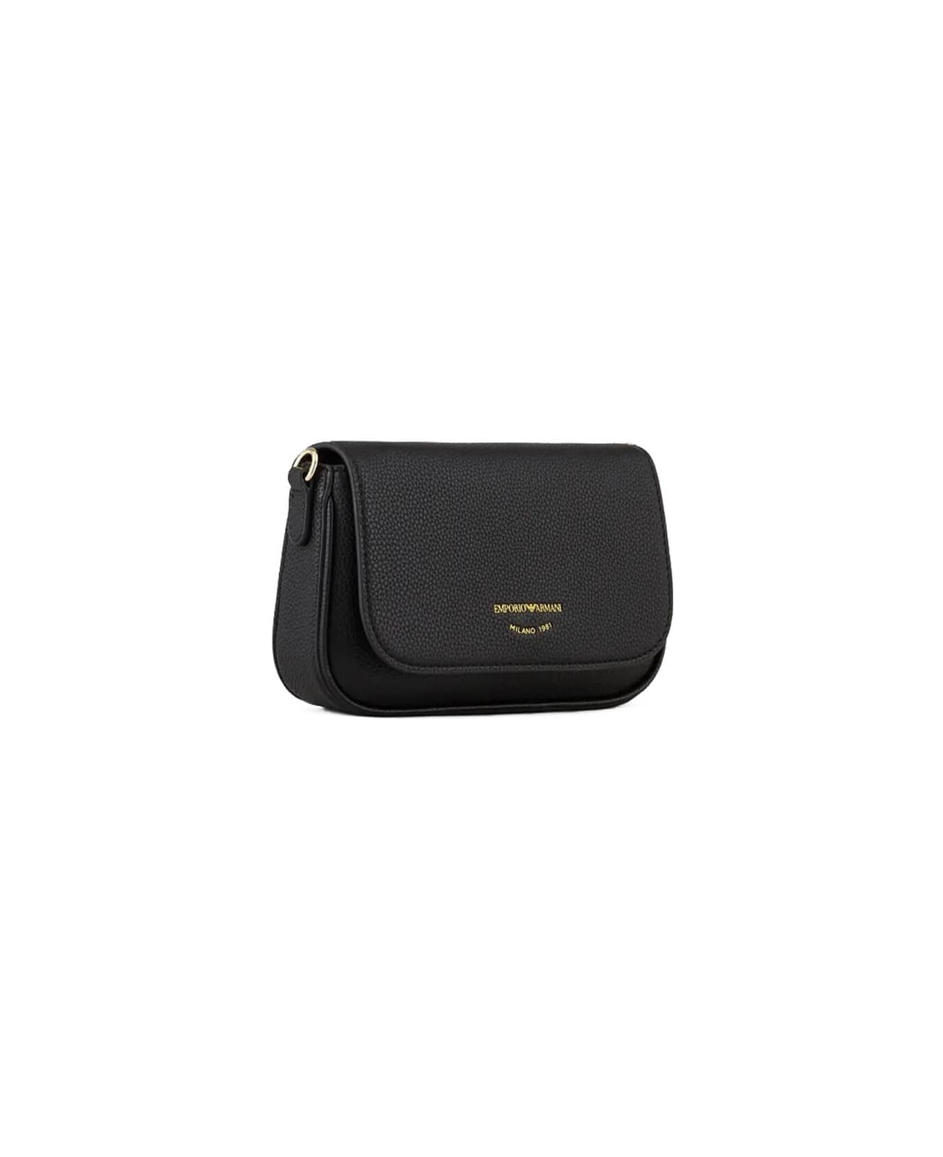 Emporio Armani Black Mini Crossbody Bag italist