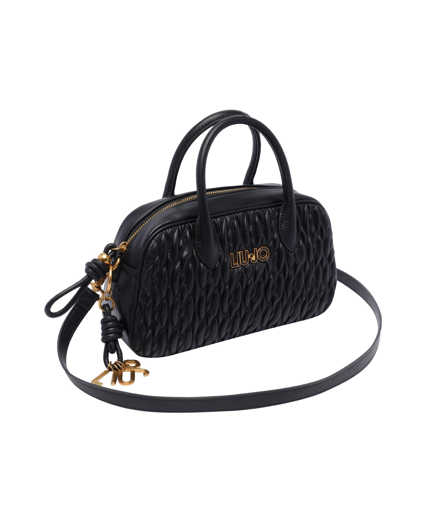 Liu-Jo Medium Logo Handbag - Black