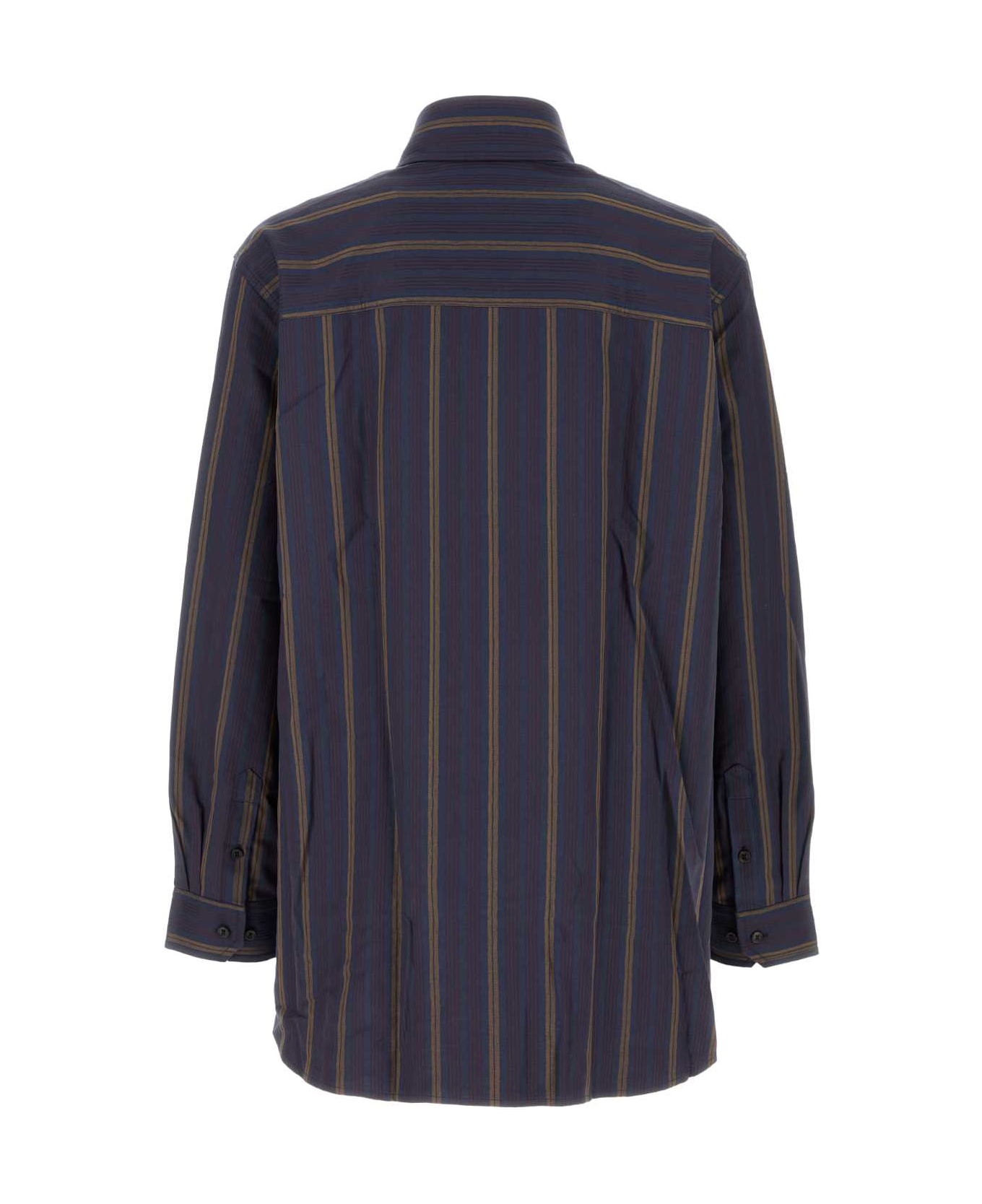 Vivienne Westwood Embroidered Oxford Shirt - DUSK