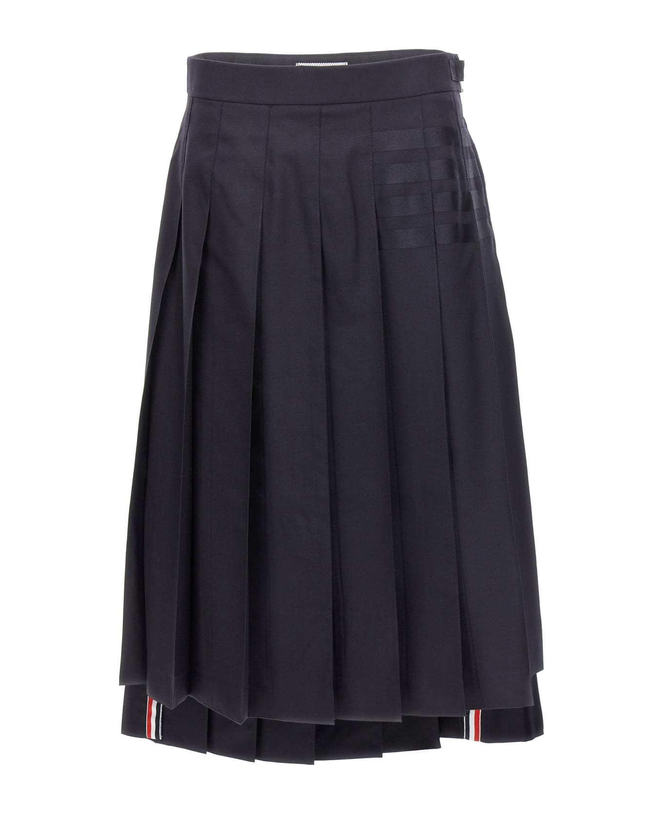 Thom Browne '4 Bar' Skirt - Dark Blue