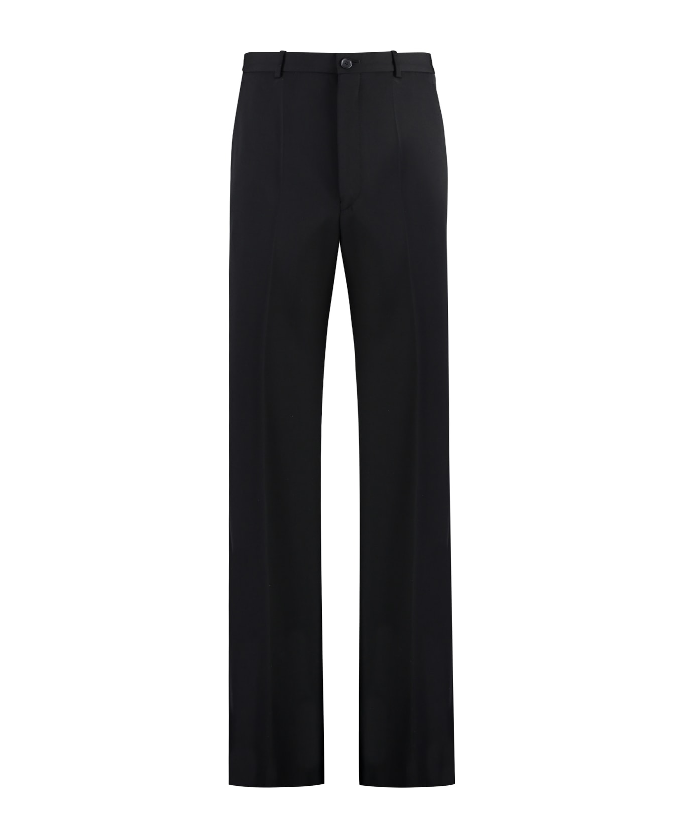 Balenciaga Wool Pants - black ボトムス