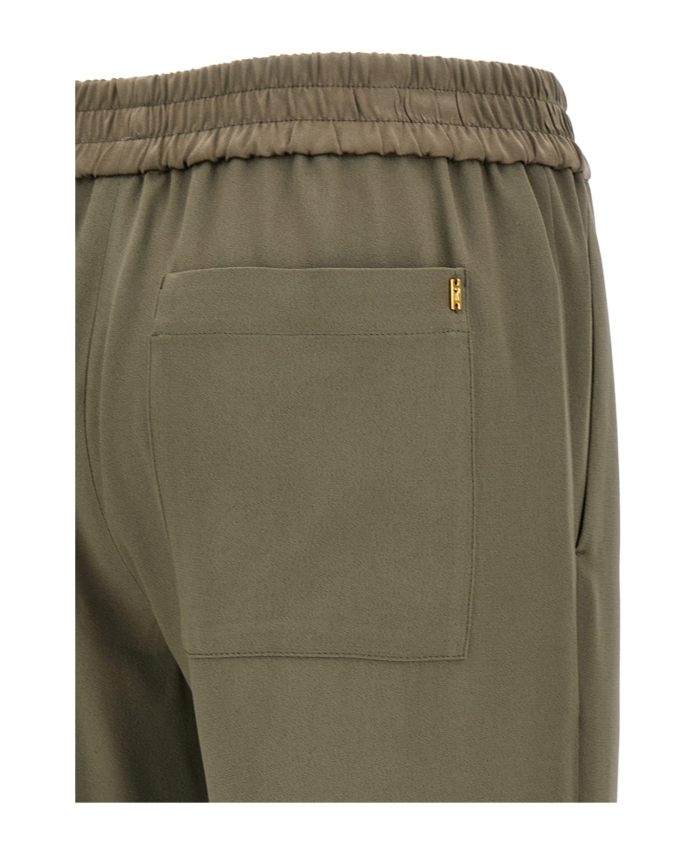 Ami Alexandre Mattiussi Buckle Pants - Beige