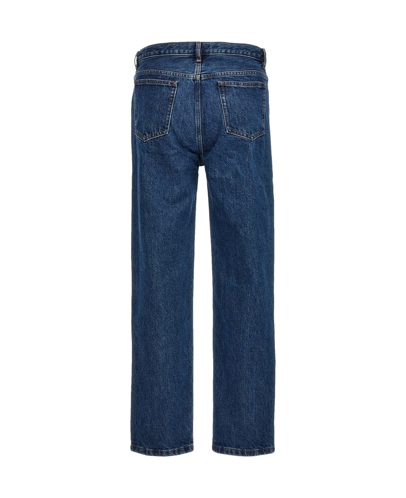 A.P.C. Classic Buttoned Jeans - Iab Light Blue
