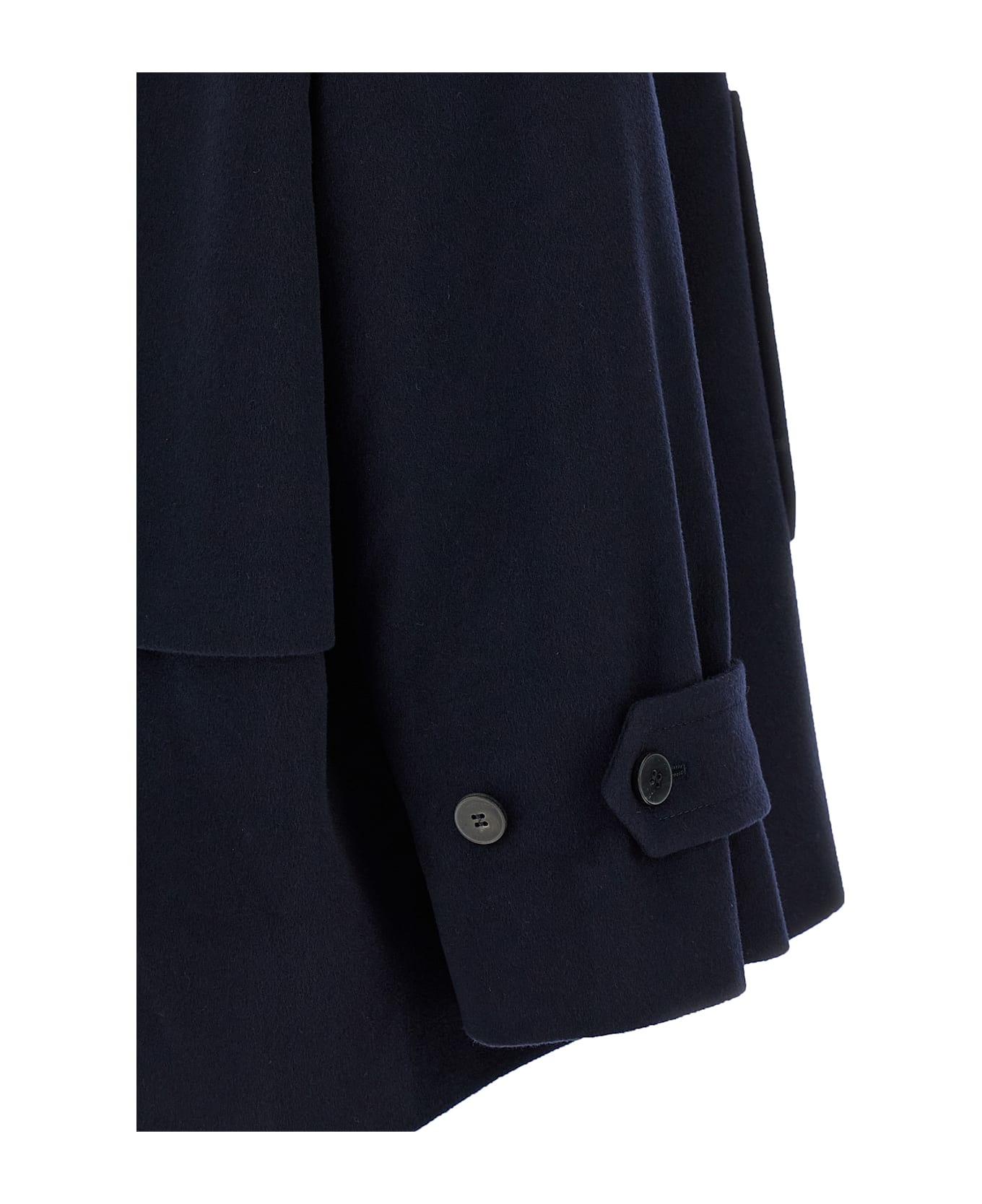 Alberto Biani Caban Coat - Blue