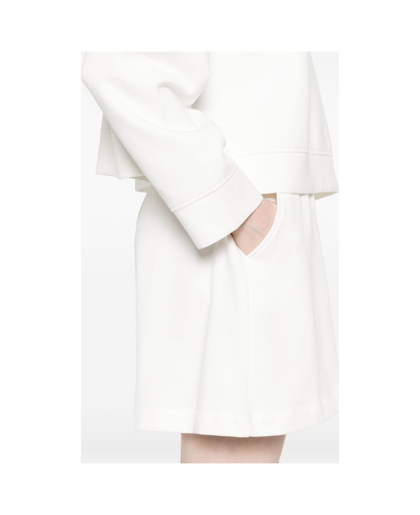 Emporio Armani Organic Cotton Shorts - White