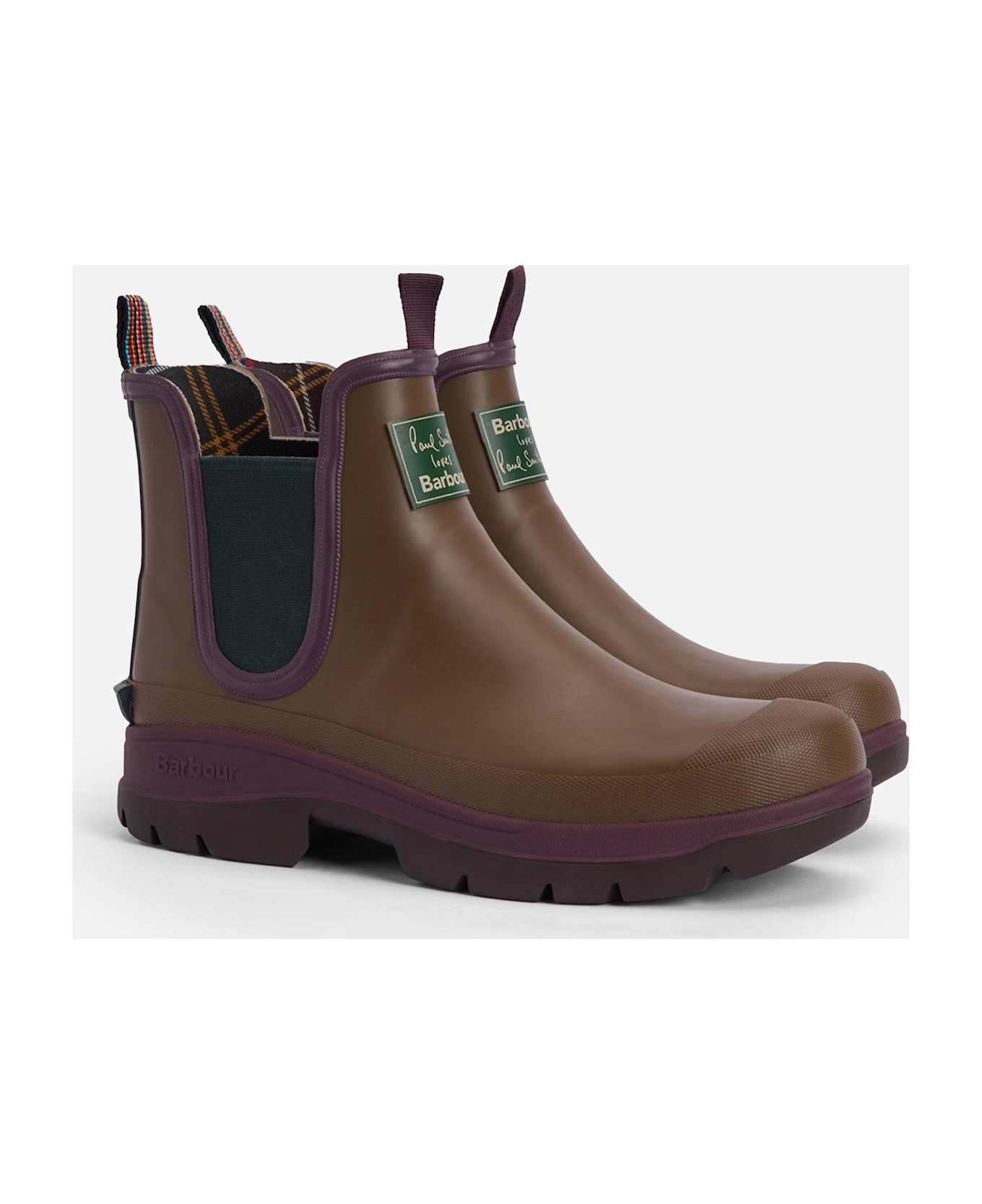 Barbour X Paul Smith Chelsea Welly - Brown