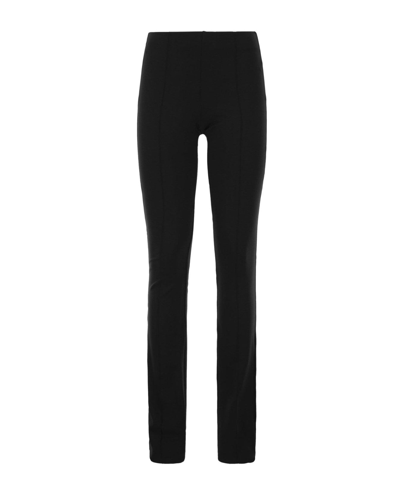 SportMax Mid-rise Flared Trousers - Nero ボトムス