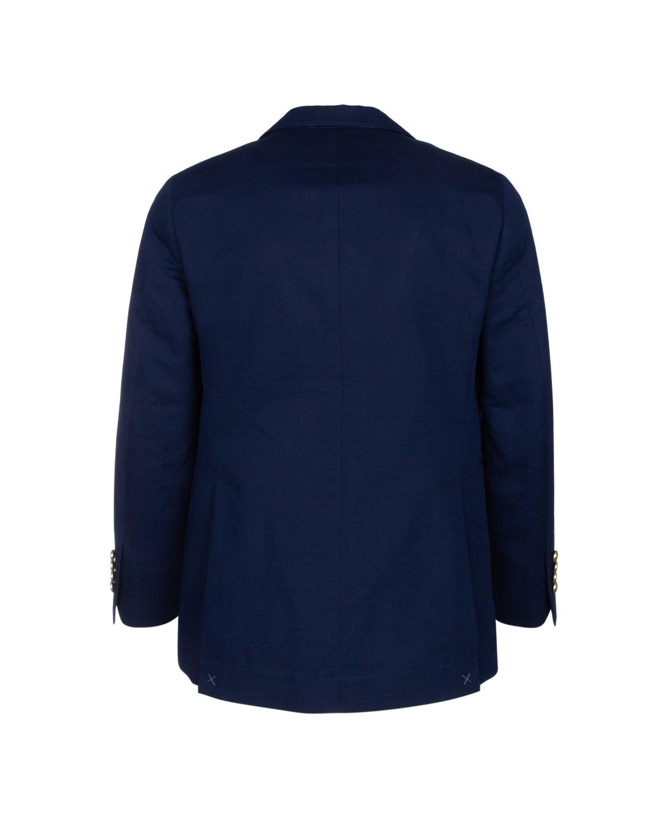Brunello Cucinelli Double-breasted Tailored Blazer - Blu