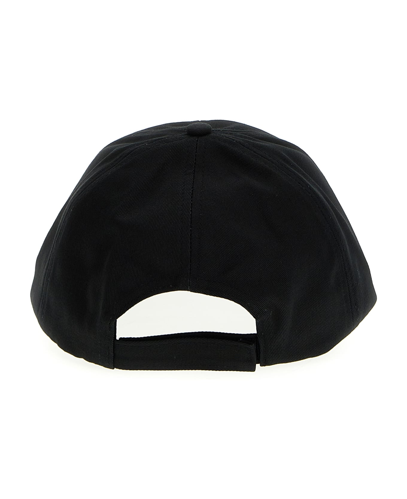 Ganni Logo Cap - Black   帽子