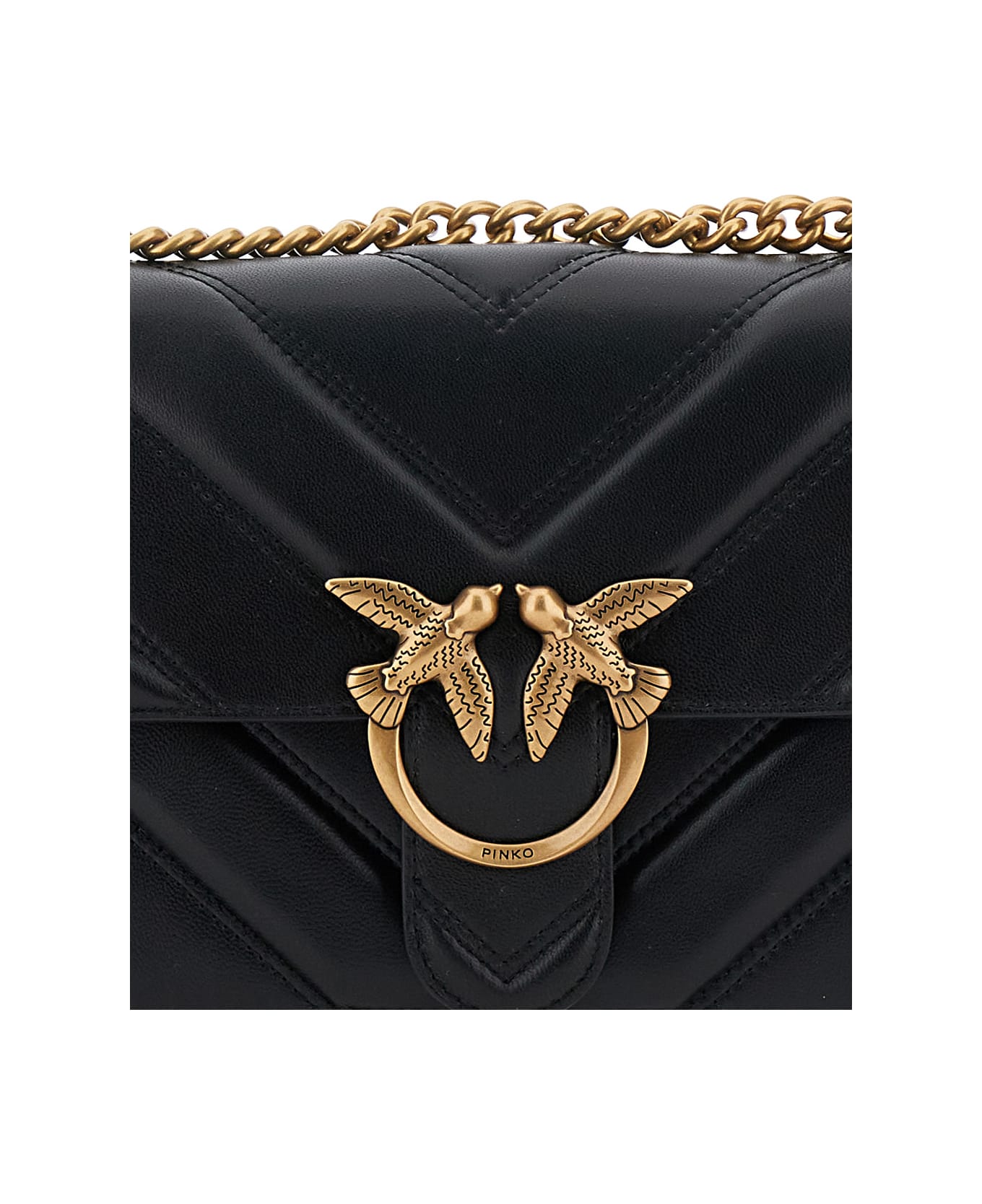 Pinko Shoulder Bag - Black