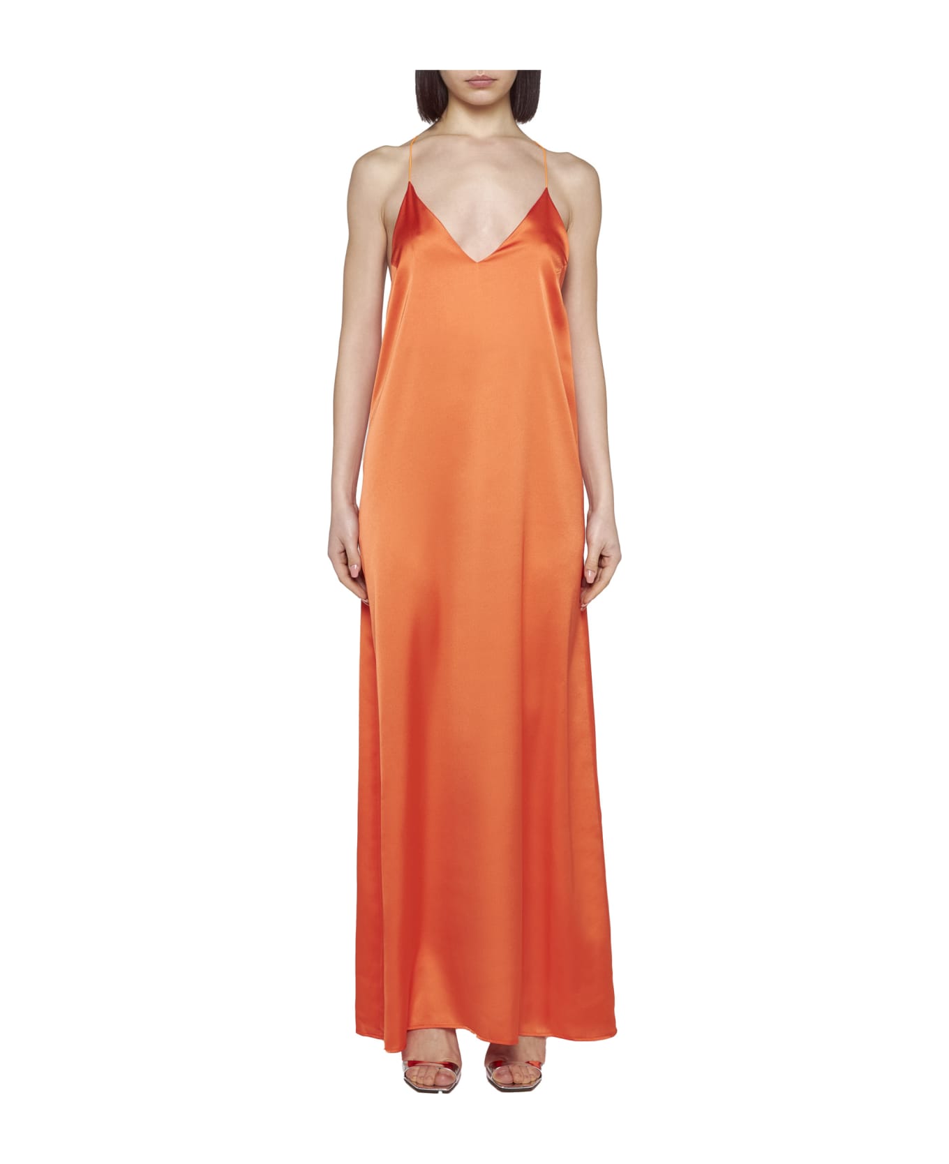 The Nina Studio Dress - Orange